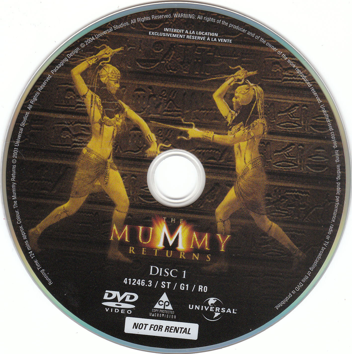 Le retour de la momie DISC 1 v2
