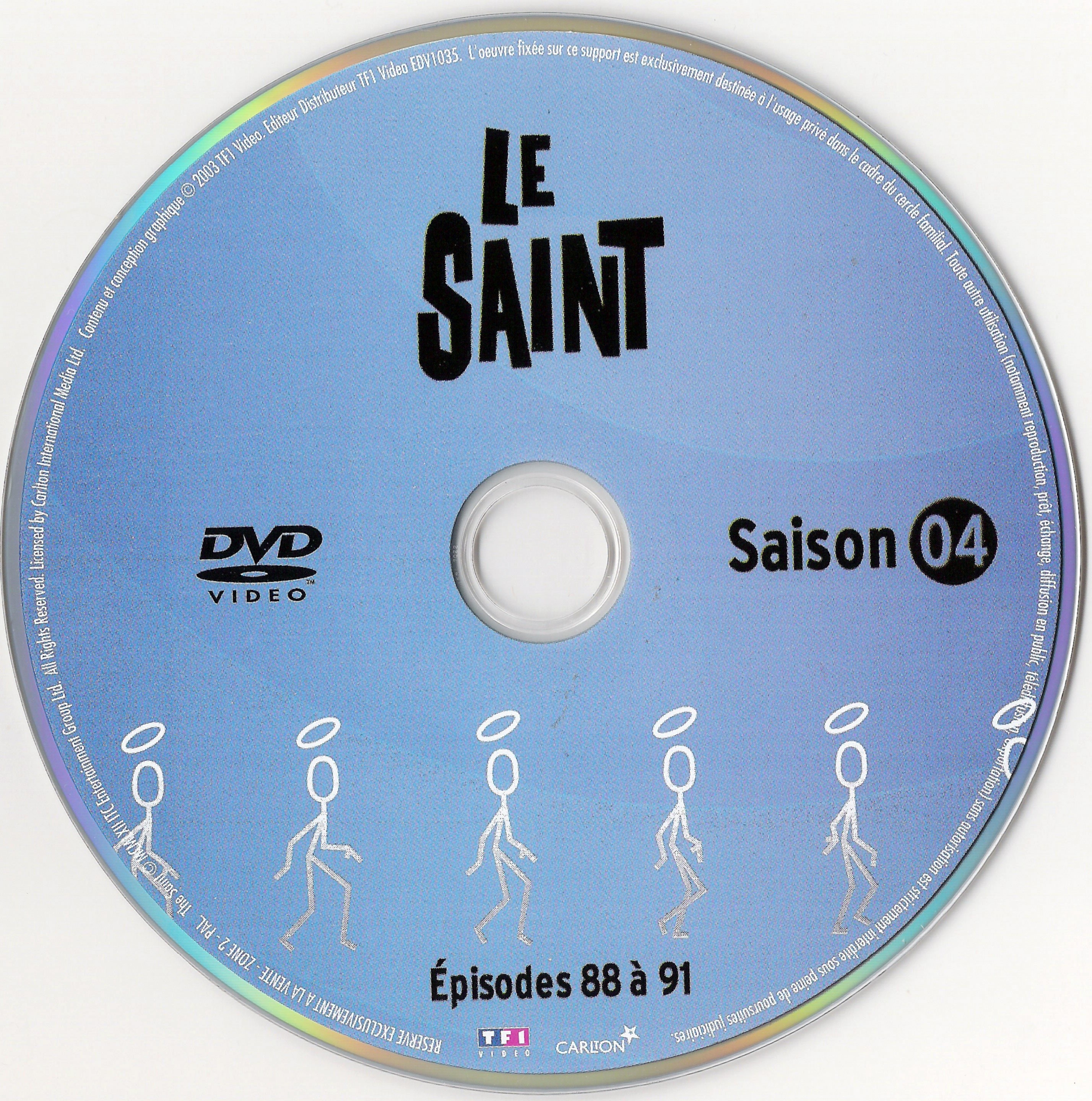 Le saint Saison 4 DVD 5