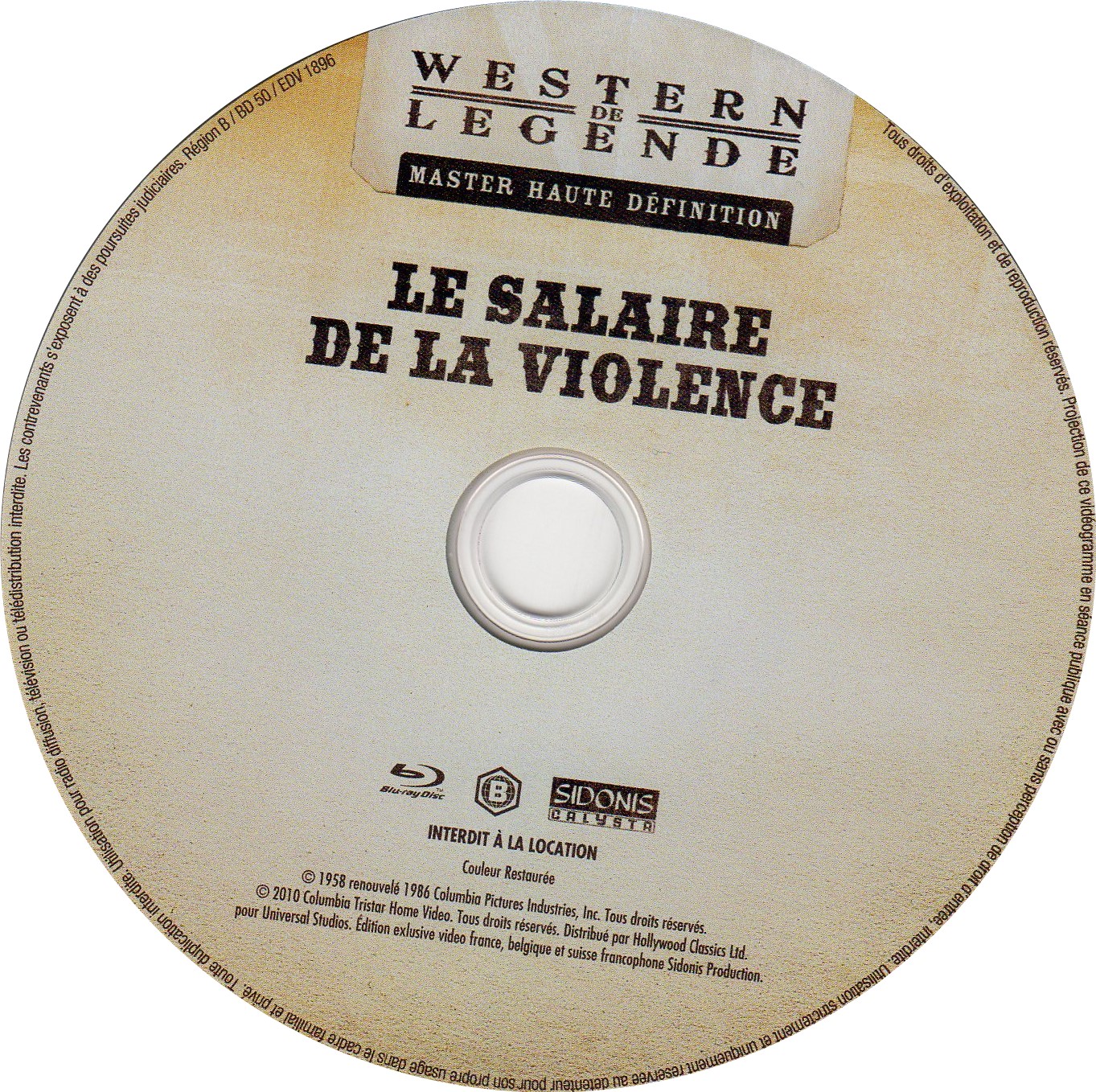 Le salaire de la violence (BLU-RAY)