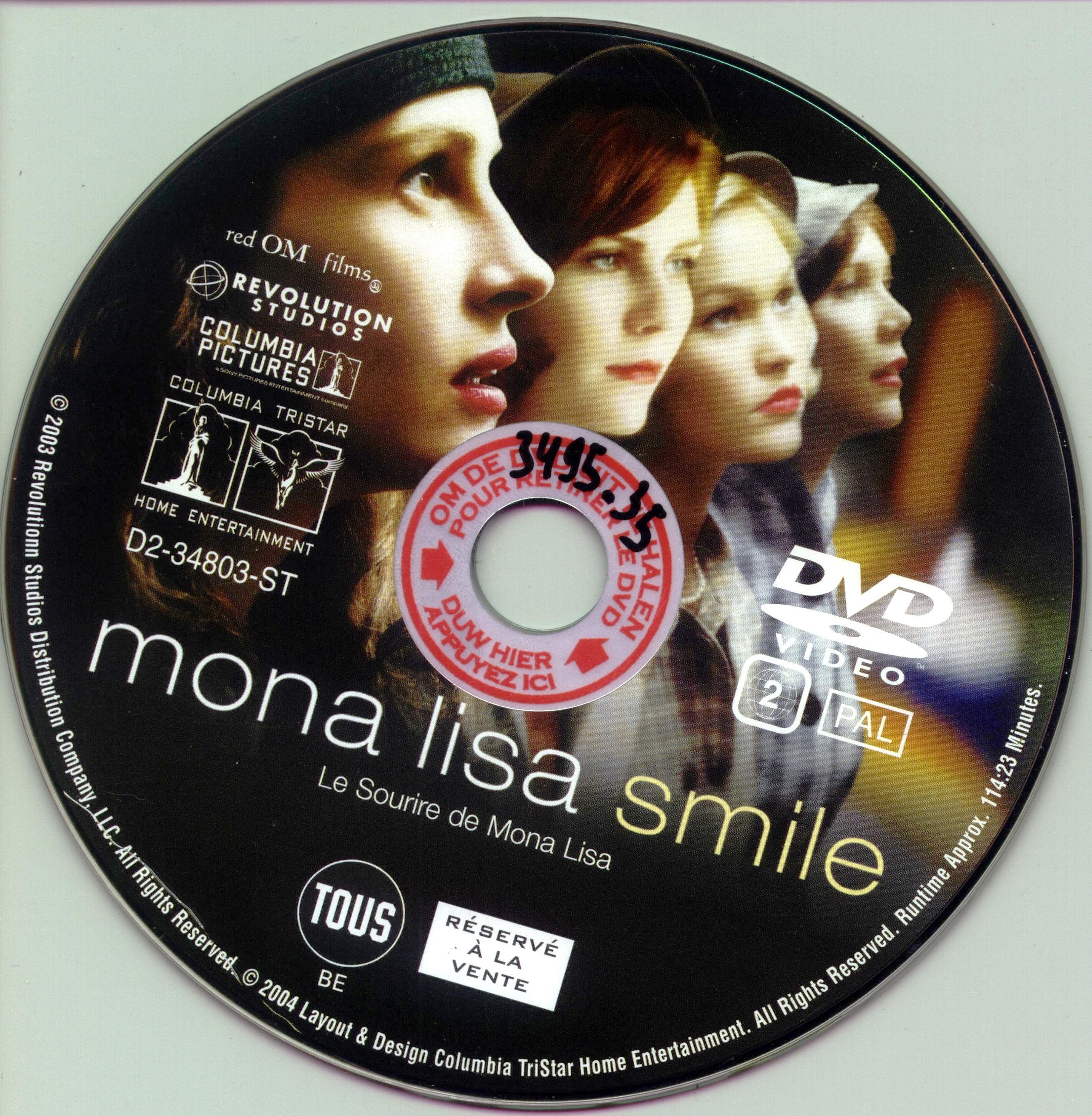 Le sourire de Mona Lisa