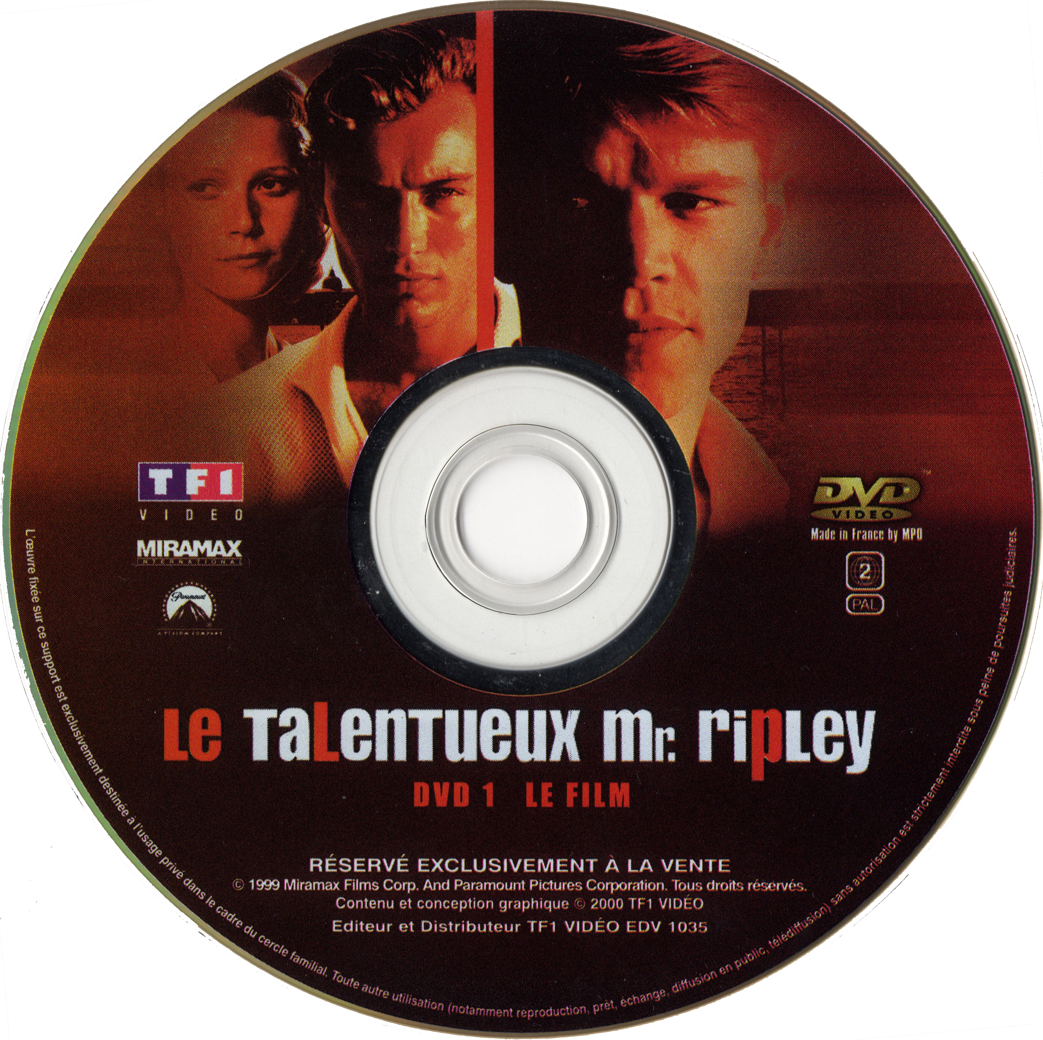 Le talentueux Mr Ripley DISC 1