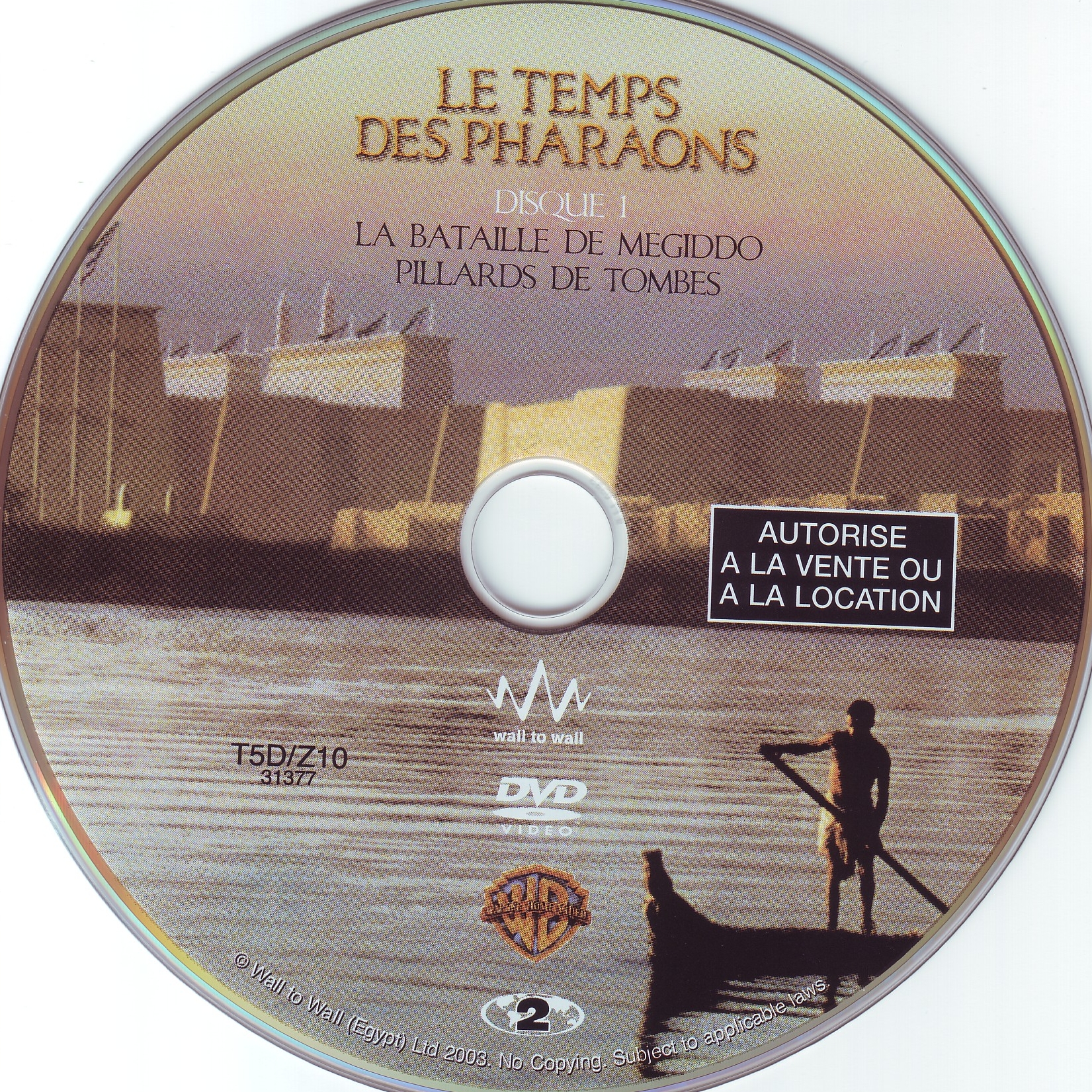 Le temps des pharaons DISC 1