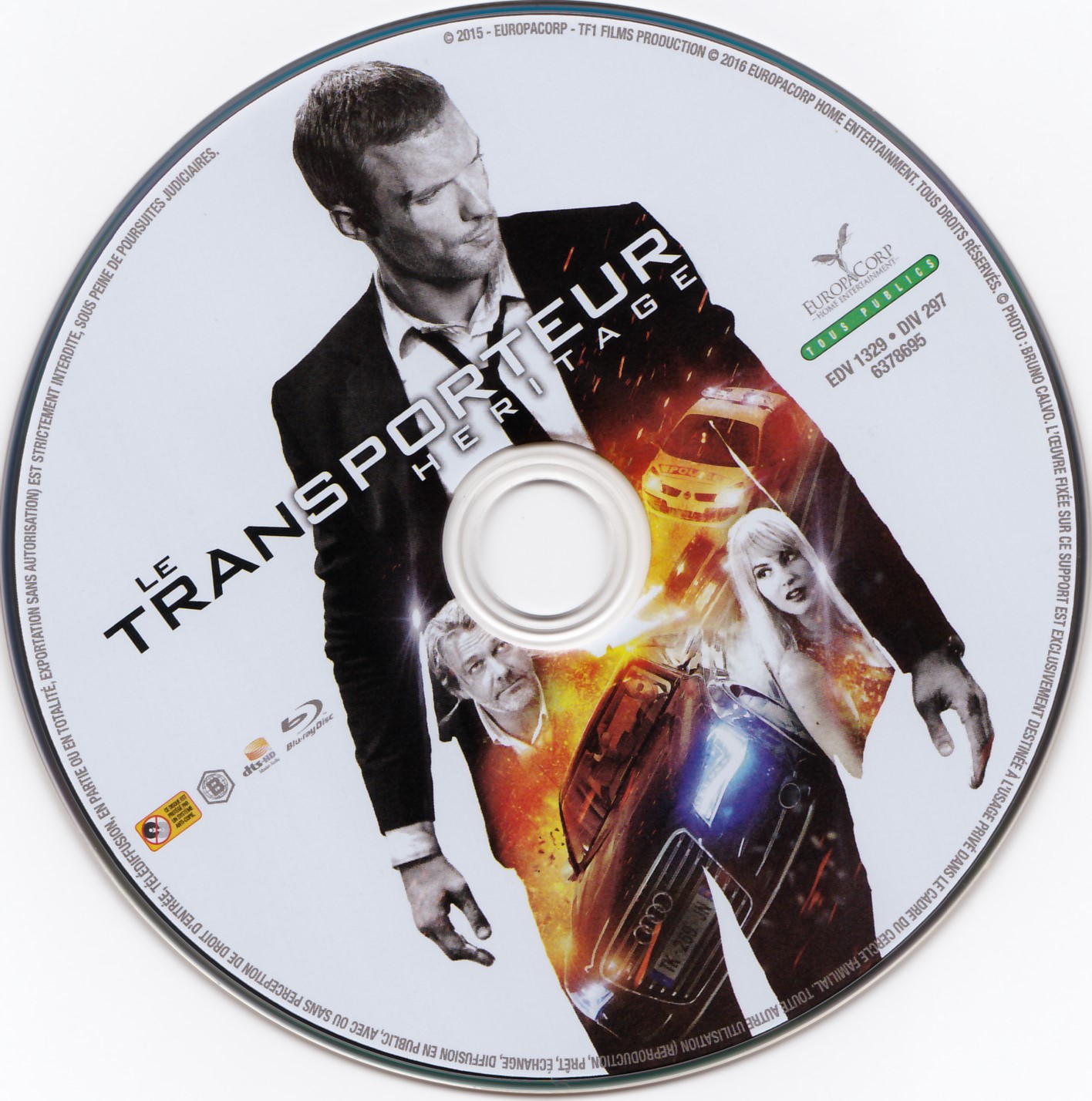 Le transporteur hritage (BLU-RAY)