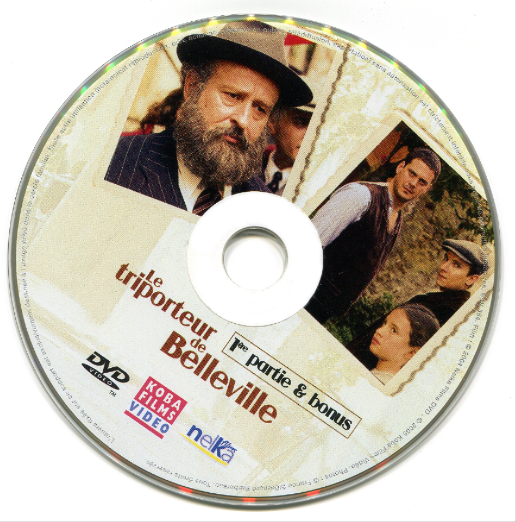 Le triporteur de Belleville DVD 1