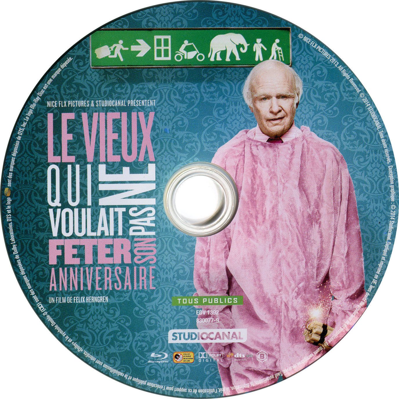 Le vieux qui ne voulait pas feter son anniversaire (BLU-RAY)