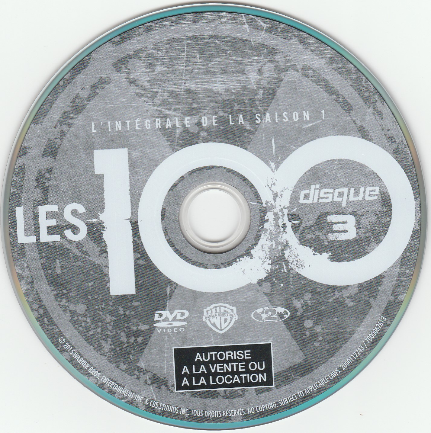 Les 100 Saison 1 DISC 3