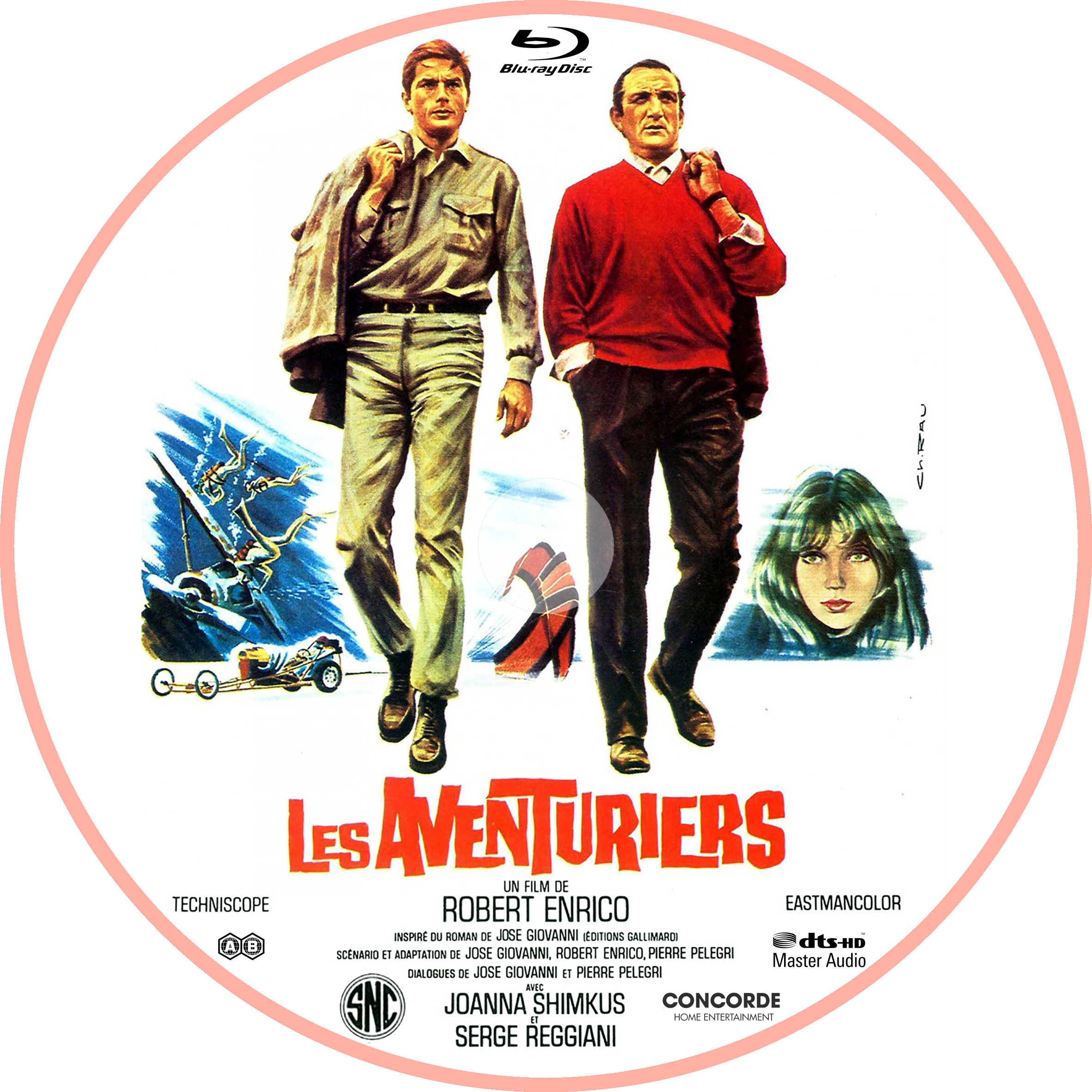 Les Aventuriers custom (BLU-RAY)