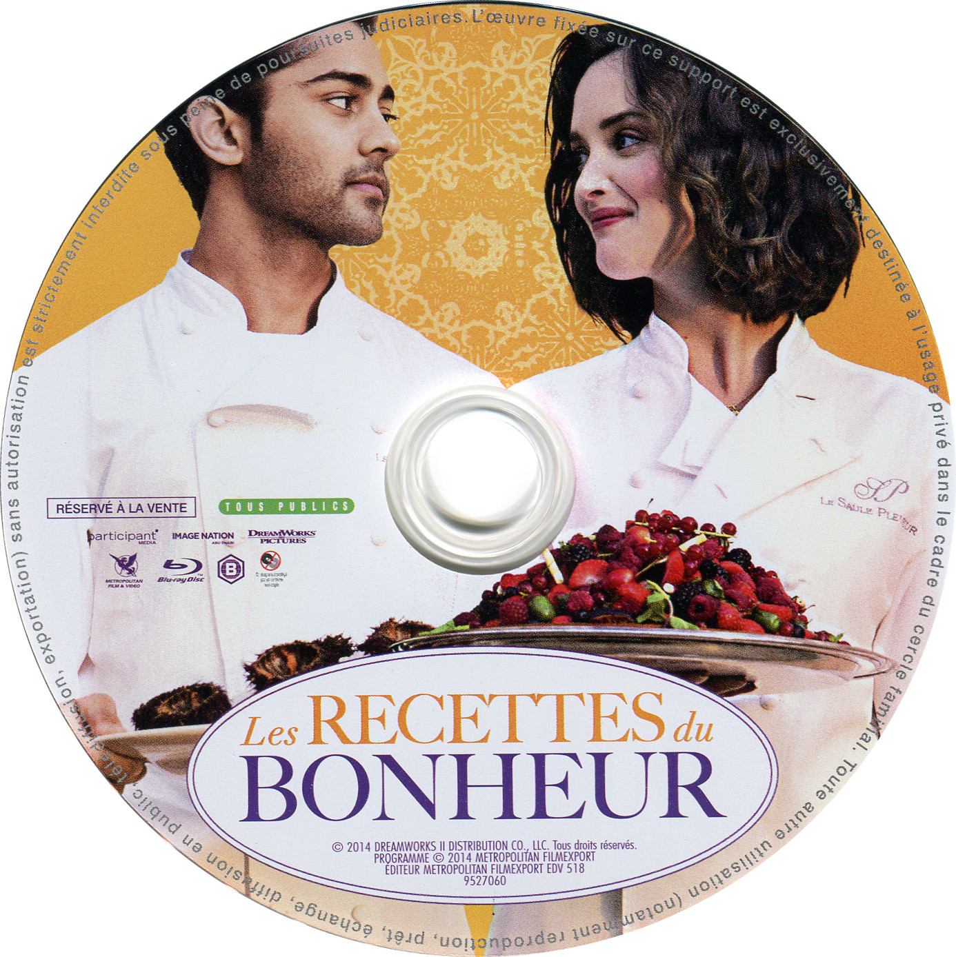 Les Recettes du bonheur (BLU-RAY)