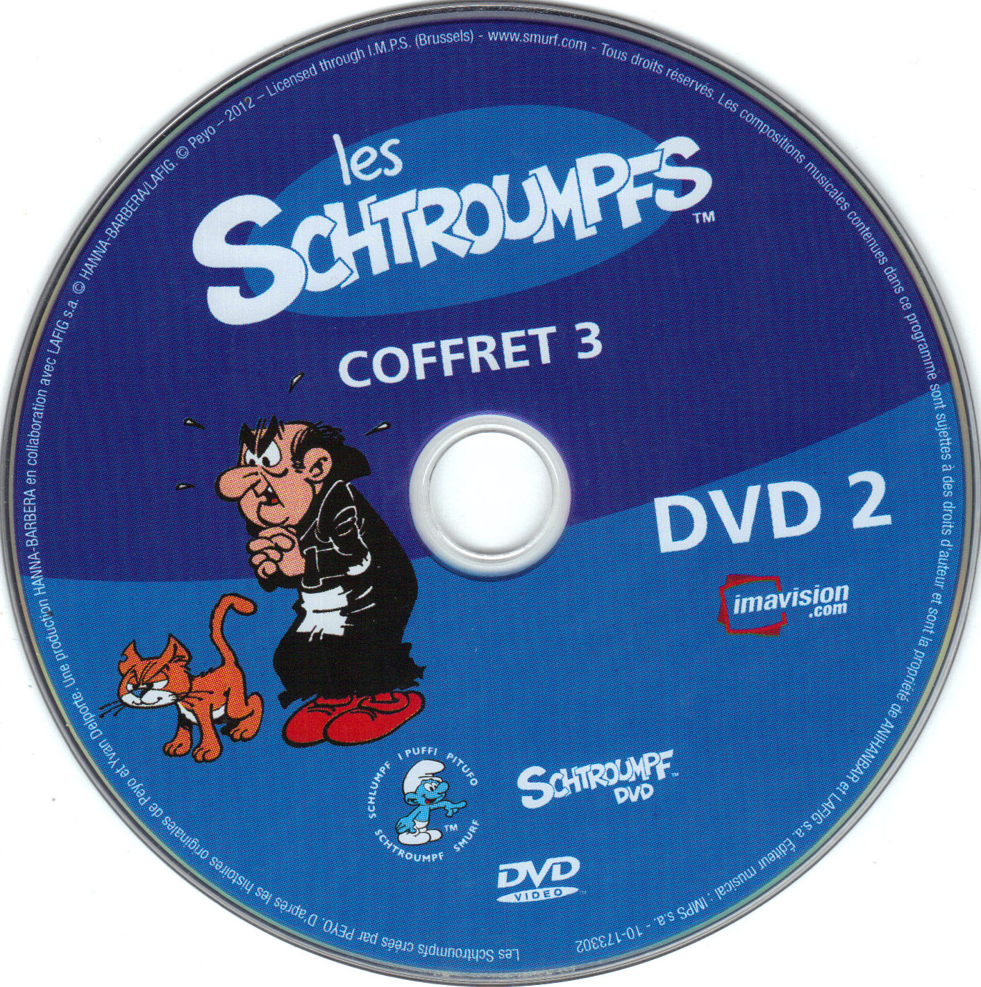 Les Schtroumpfs COFFRET 3 DISC 2