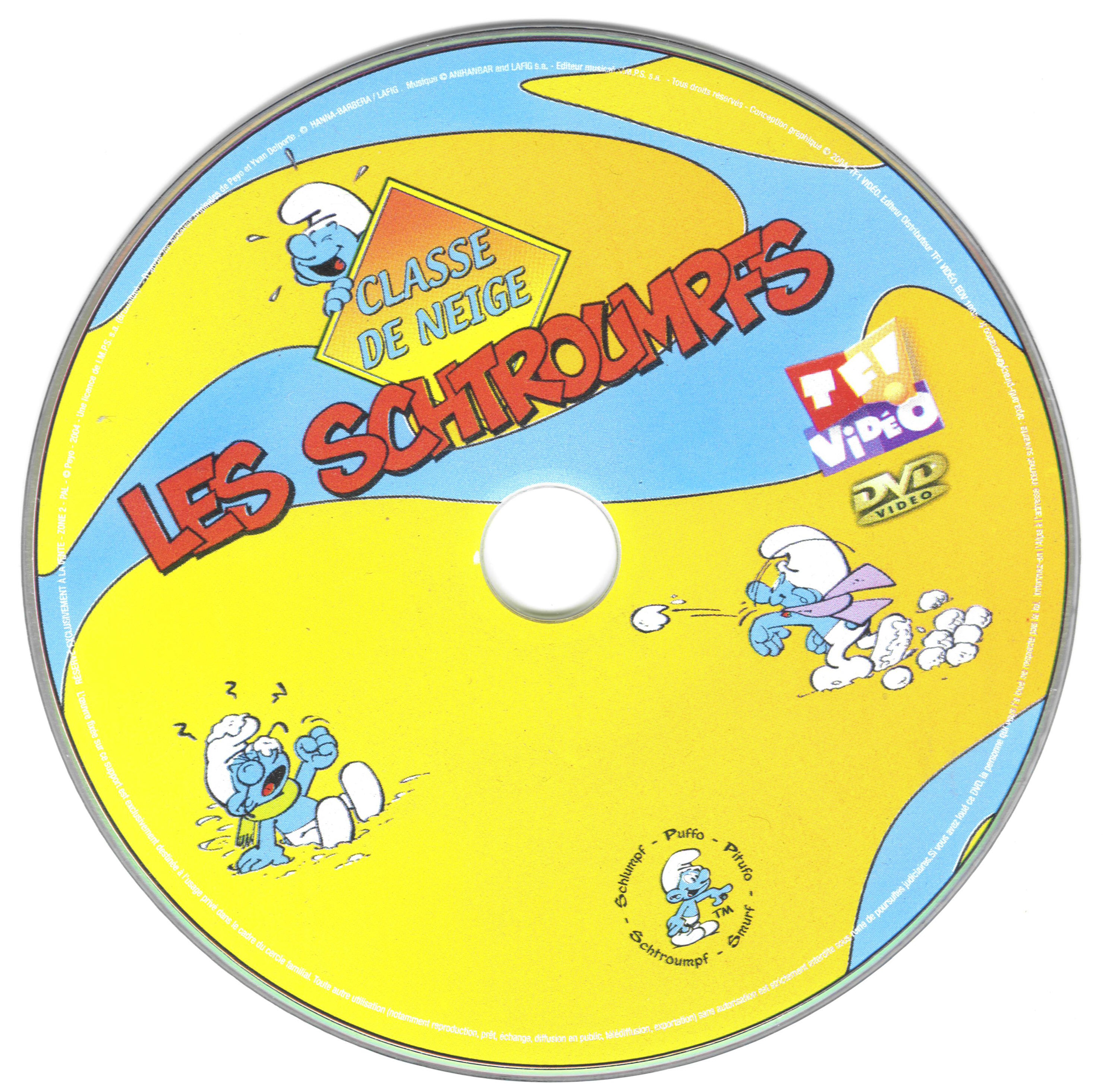 Les Schtroumpfs - Classe de neige