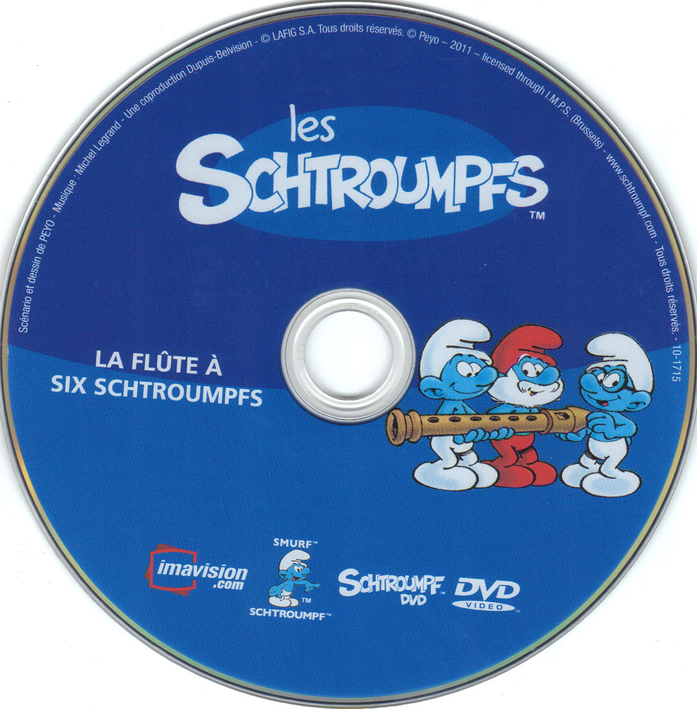 Les Schtroumpfs - La flute a 6 Schtroumpfs