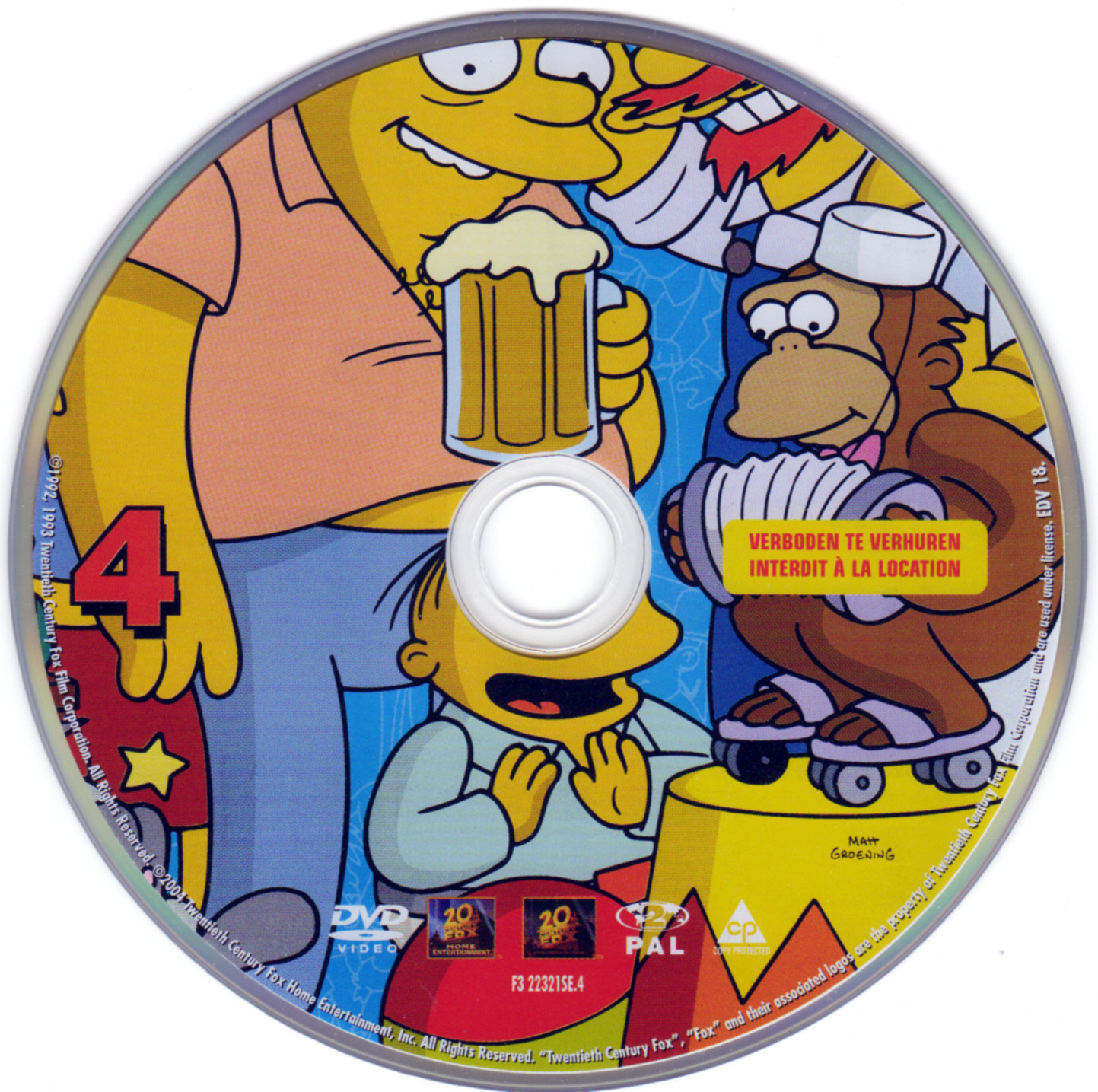 Les Simpson Saison 04 DISC 4