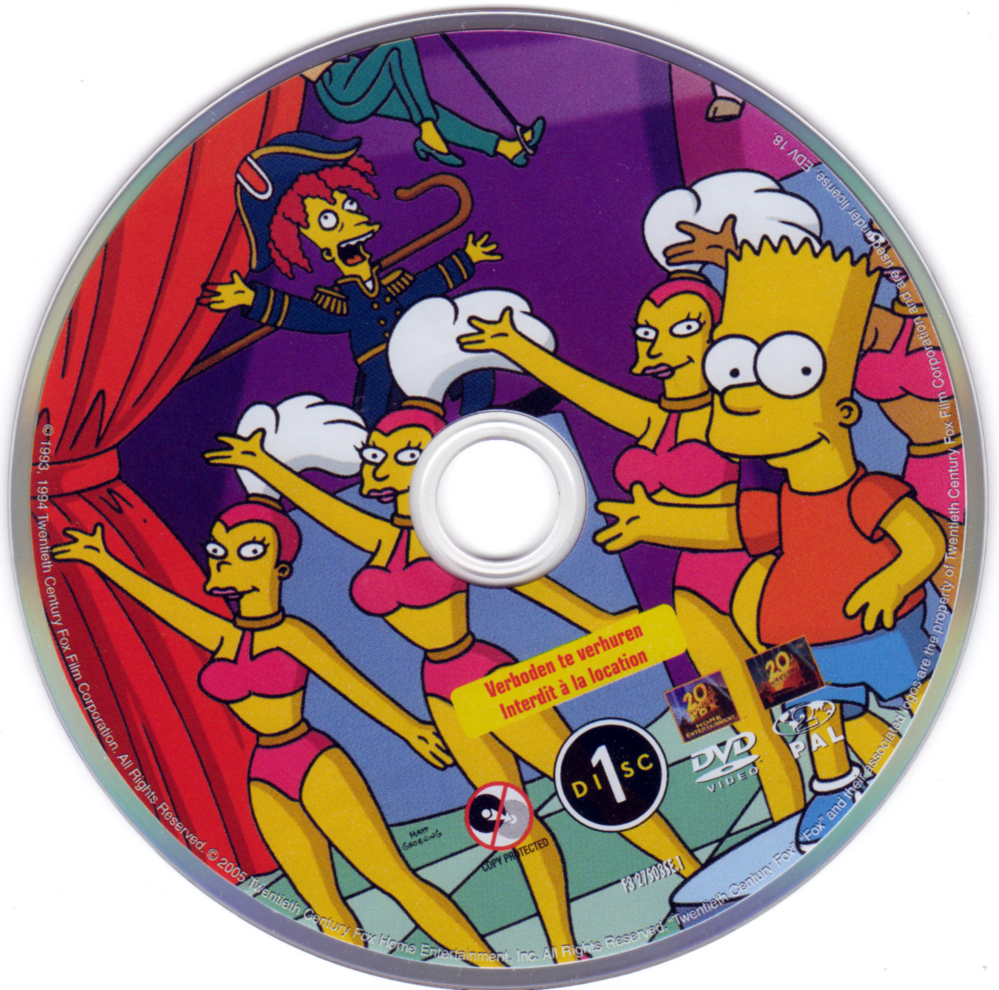 Les Simpson Saison 05 DISC 1