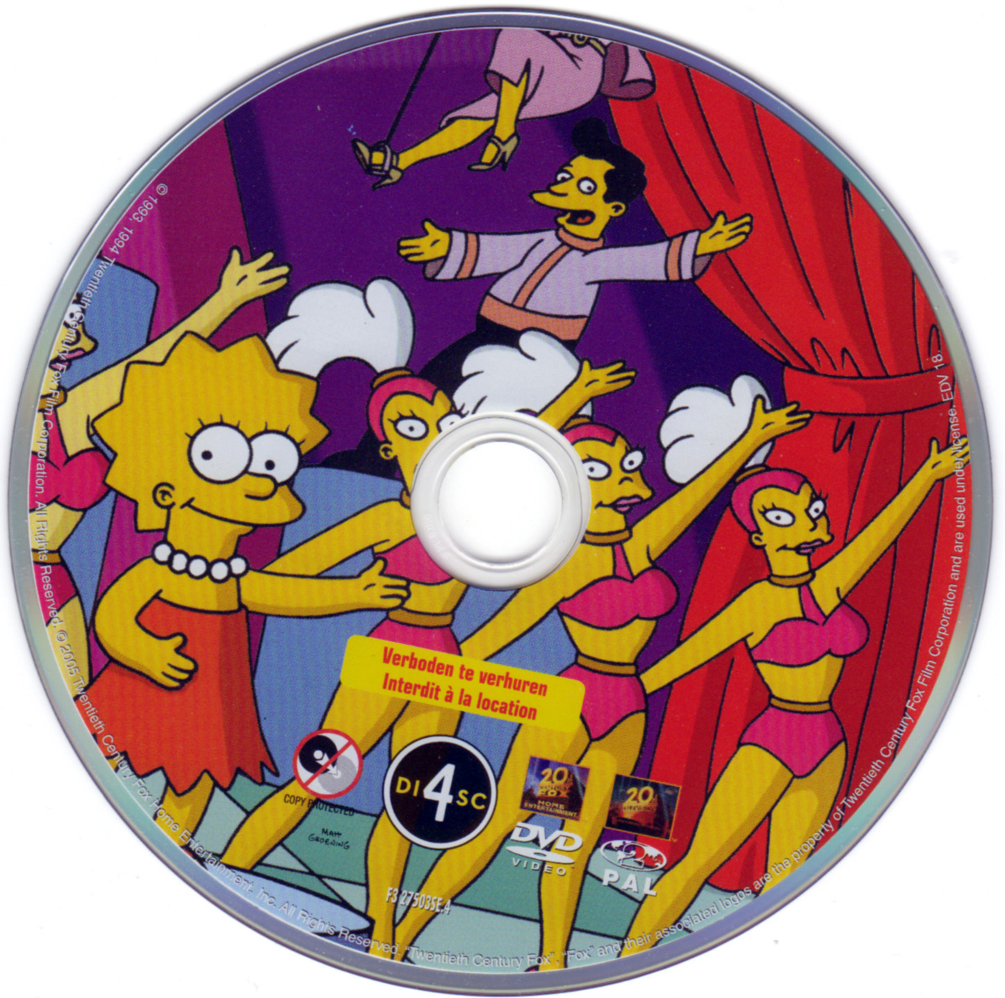 Les Simpson Saison 05 DISC 4