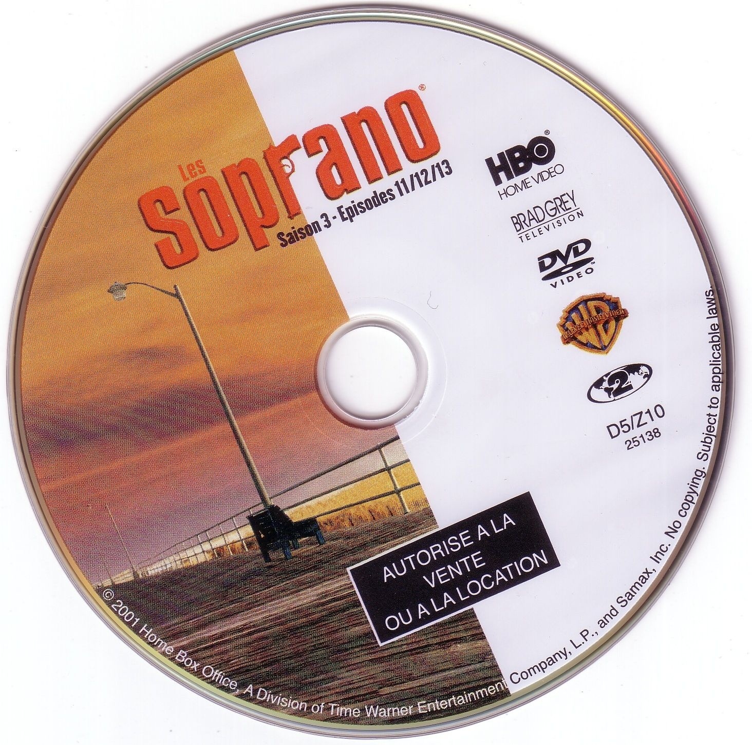 Les Soprano saison 3 DVD 4