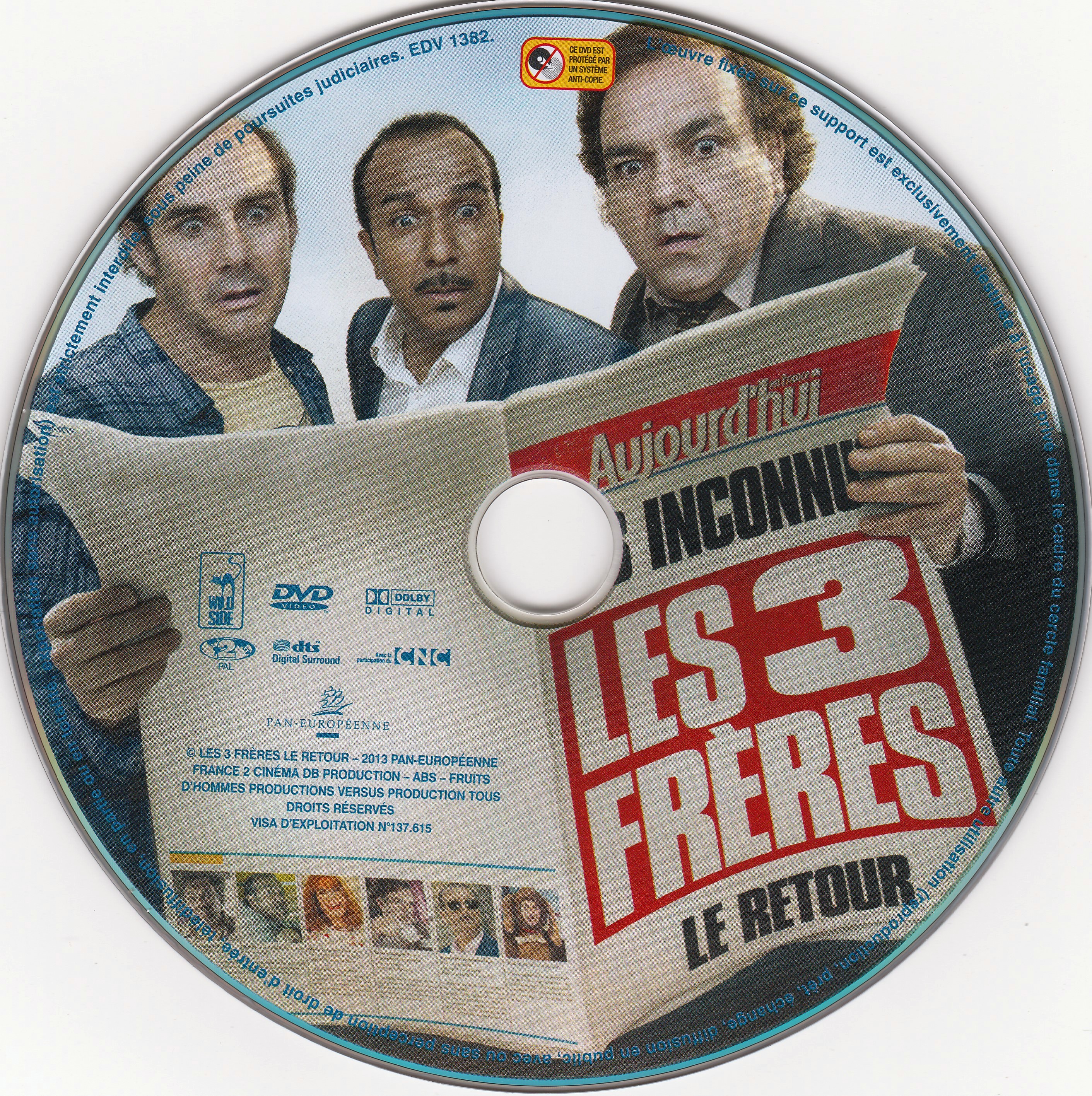 Les Trois frres, le retour