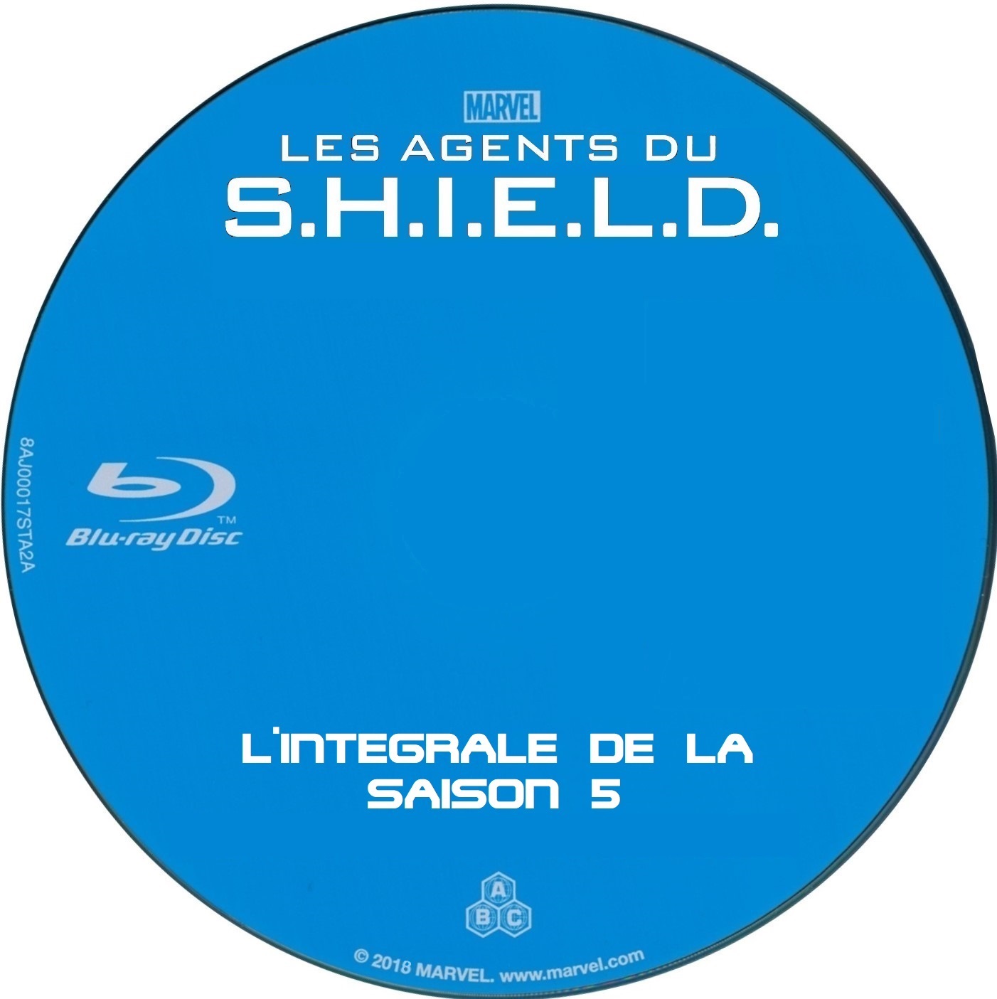 Les agents du SHIELD saison 5 custom (BLU-RAY)