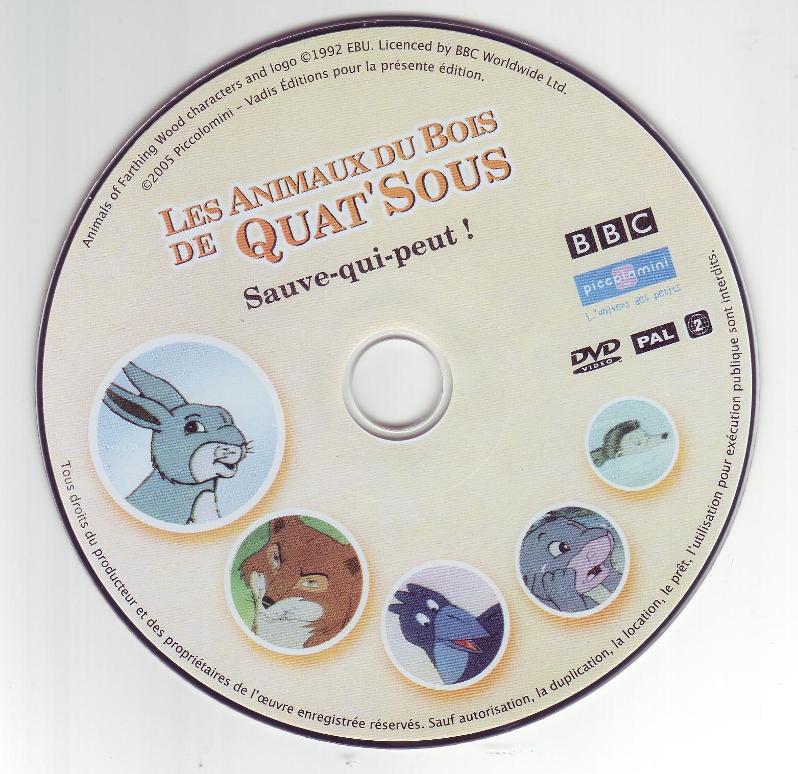 Les animaux du bois de 4 sous vol 5