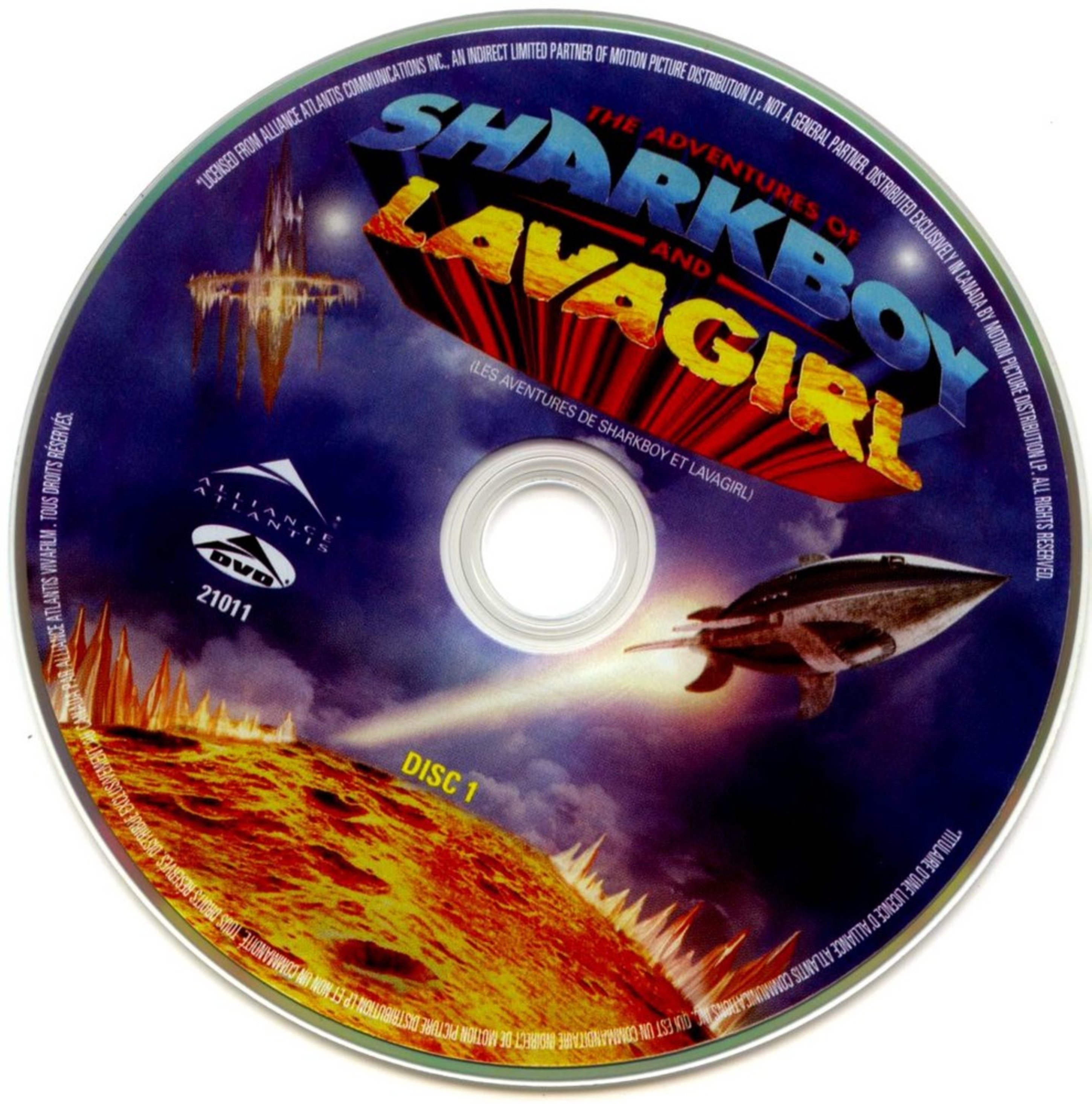 Les aventures de SharkBoy et LavaGirl Zone 1