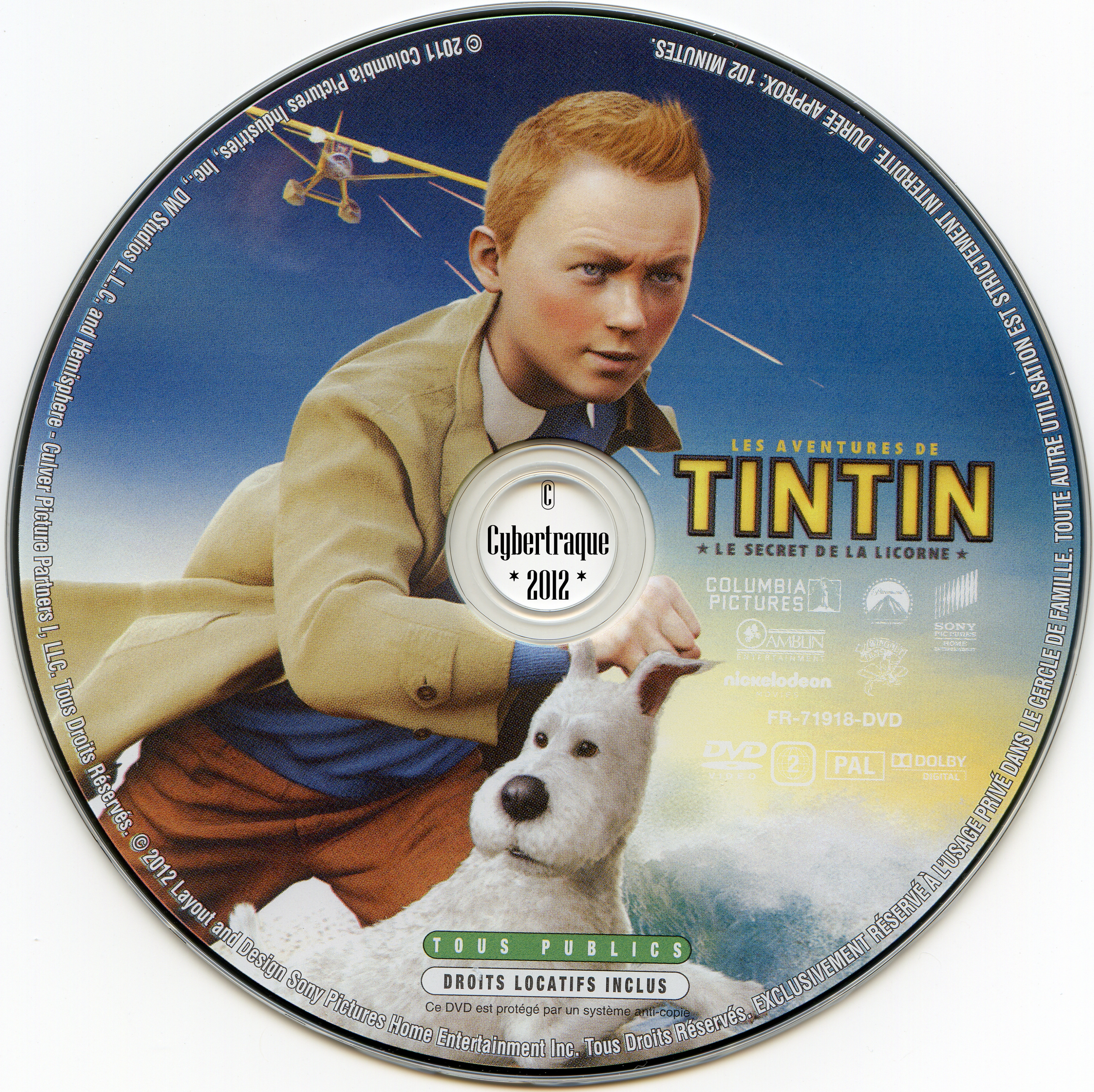 Les aventures de Tintin le secret de la Licorne