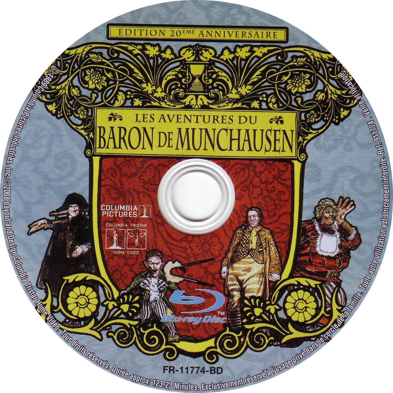 Les aventures du Baron De Munchausen