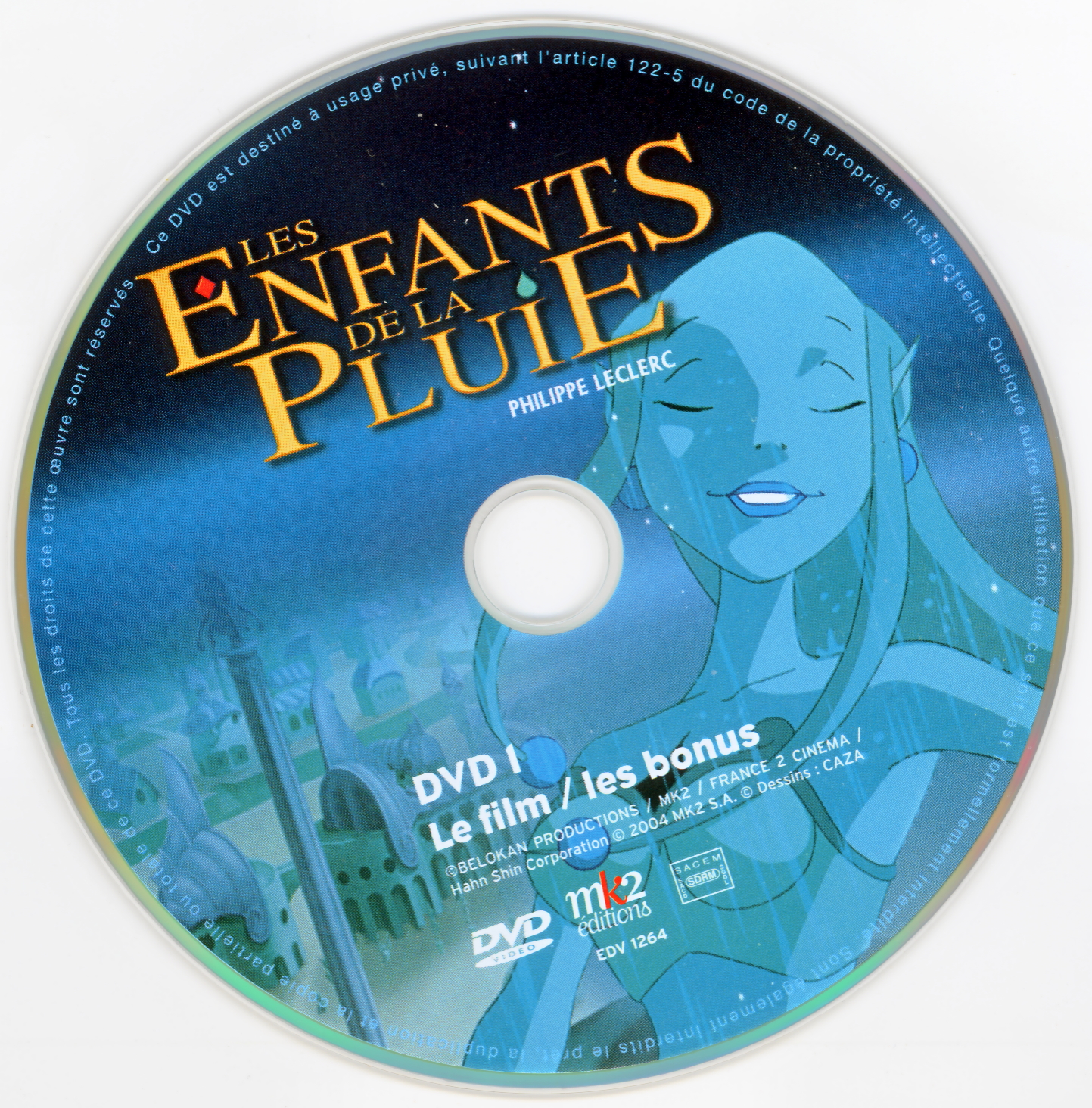 Les enfants de la pluie DISC 1