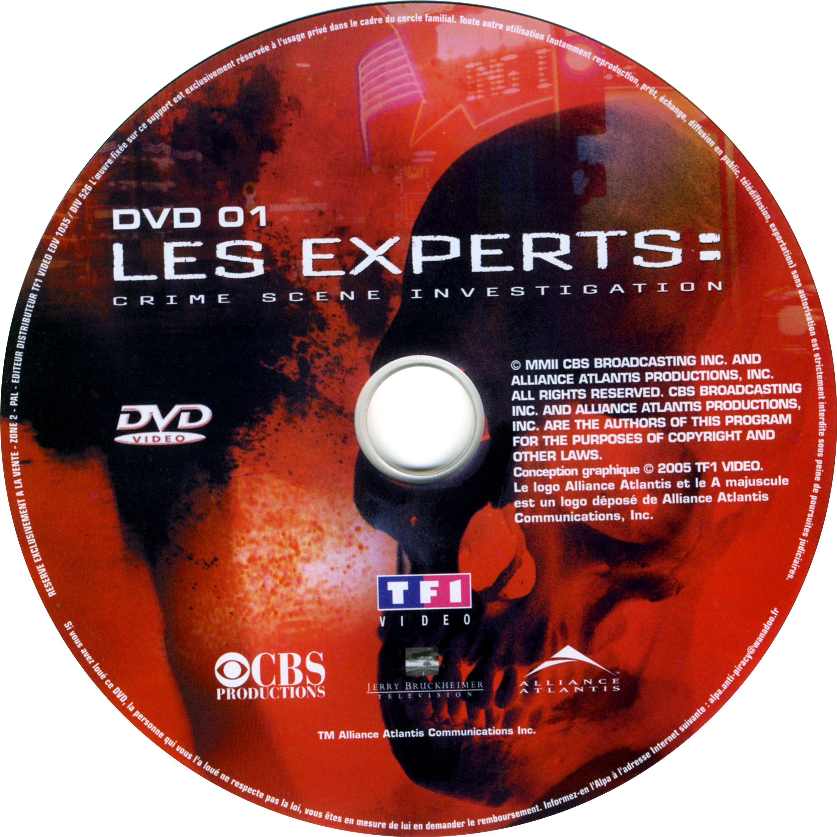 Les expert Saison 3 vol 1 DISC 1