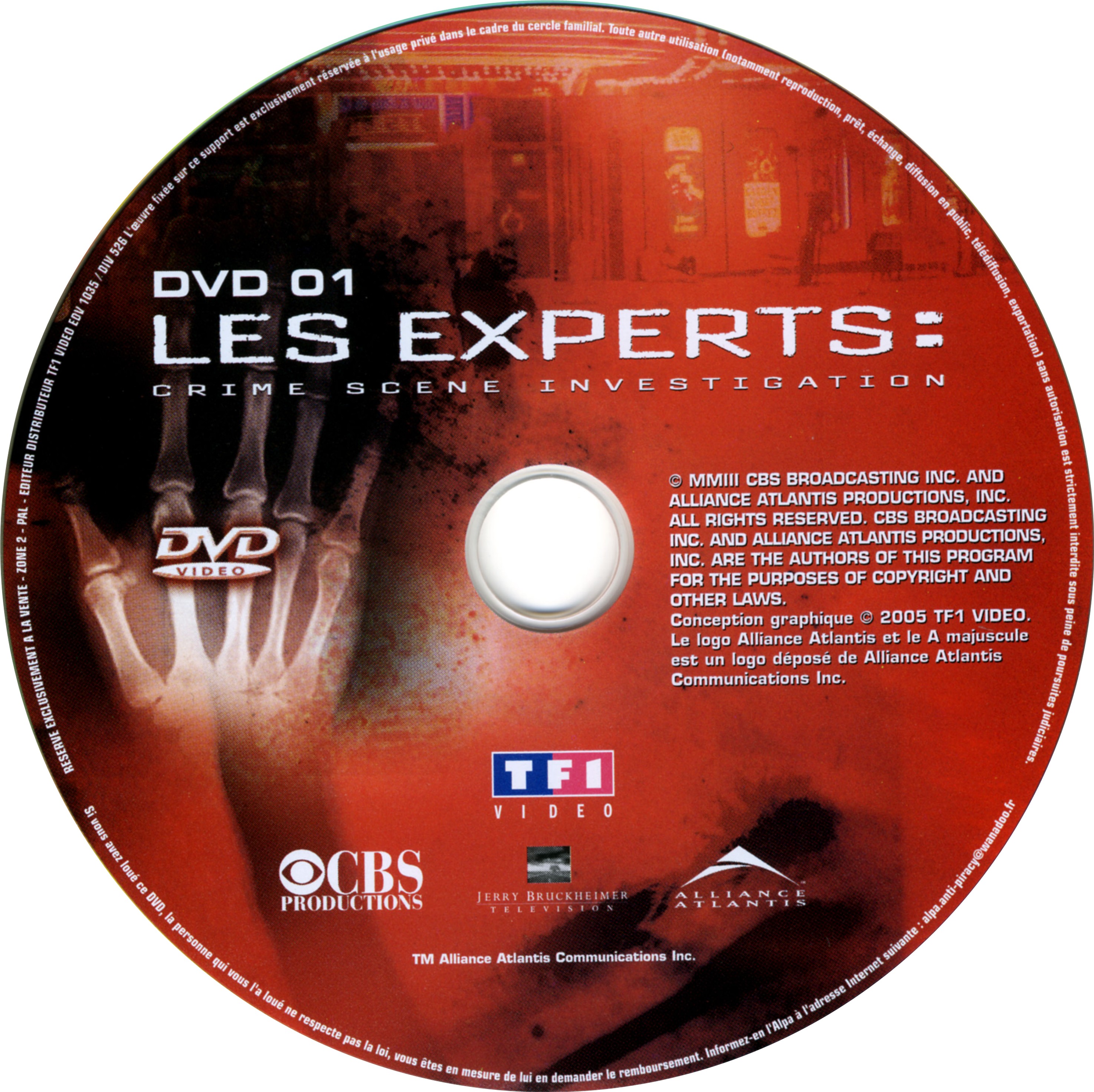 Les expert Saison 3 vol 2 DISC 1