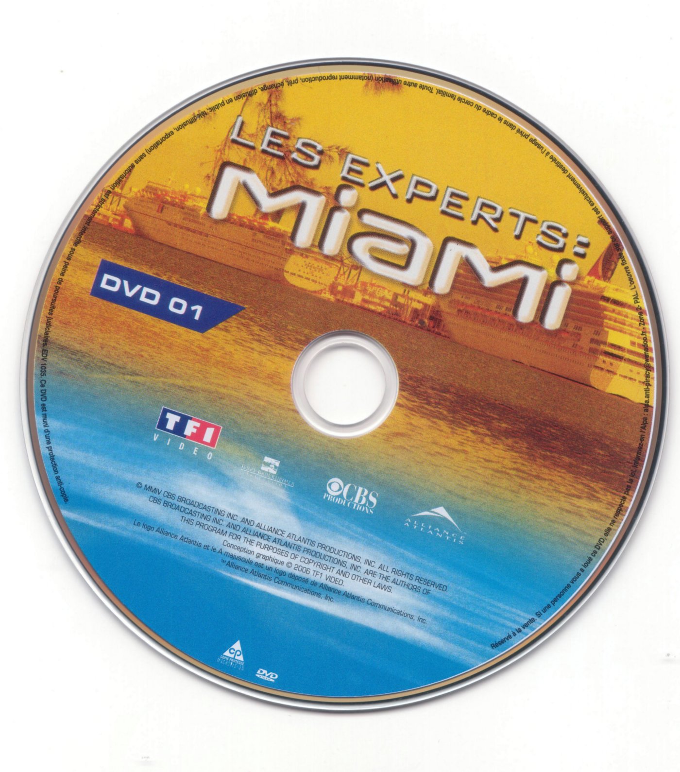 Les experts Miami Saison 3 dvd 1