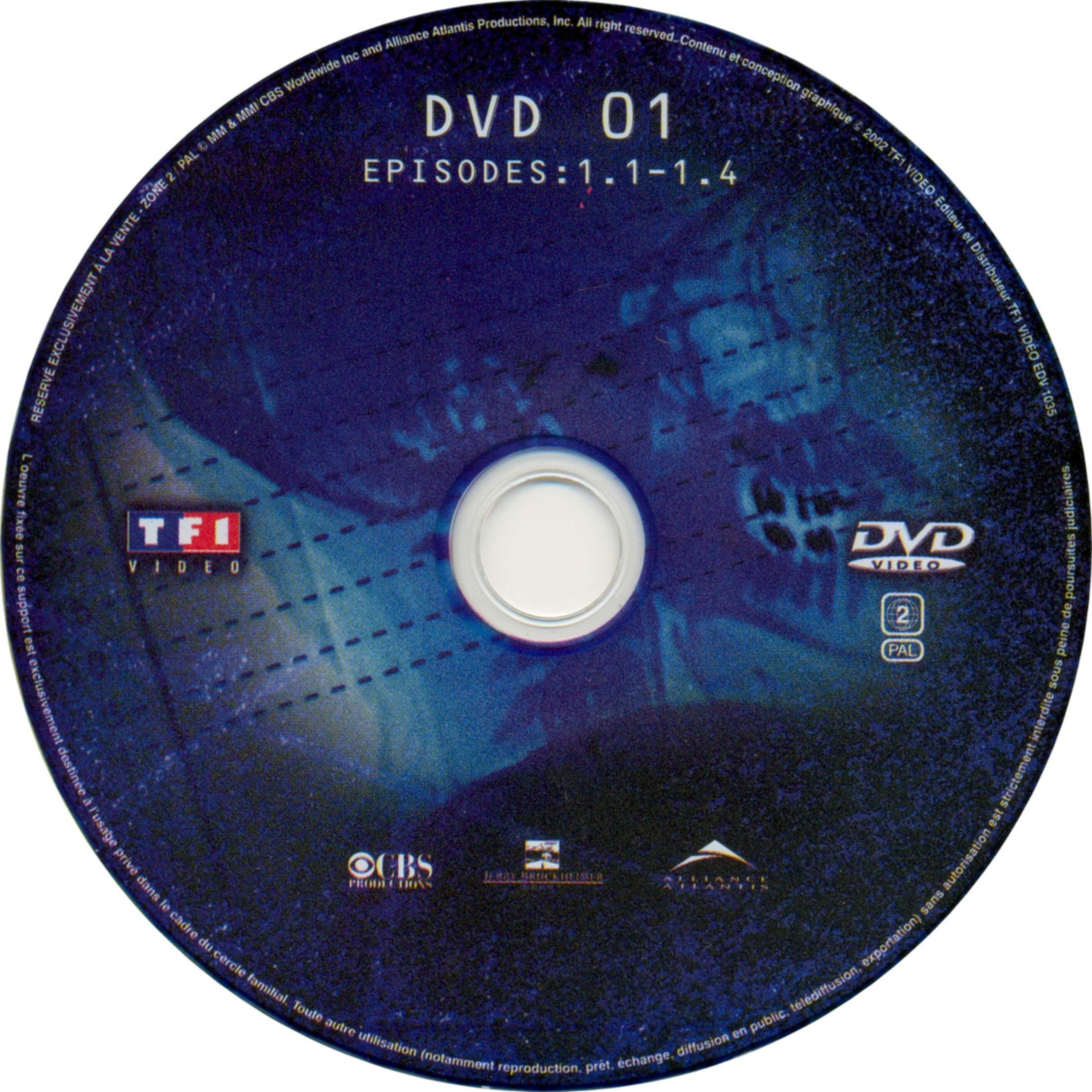 Les experts Saison 1 DISC 1 v2