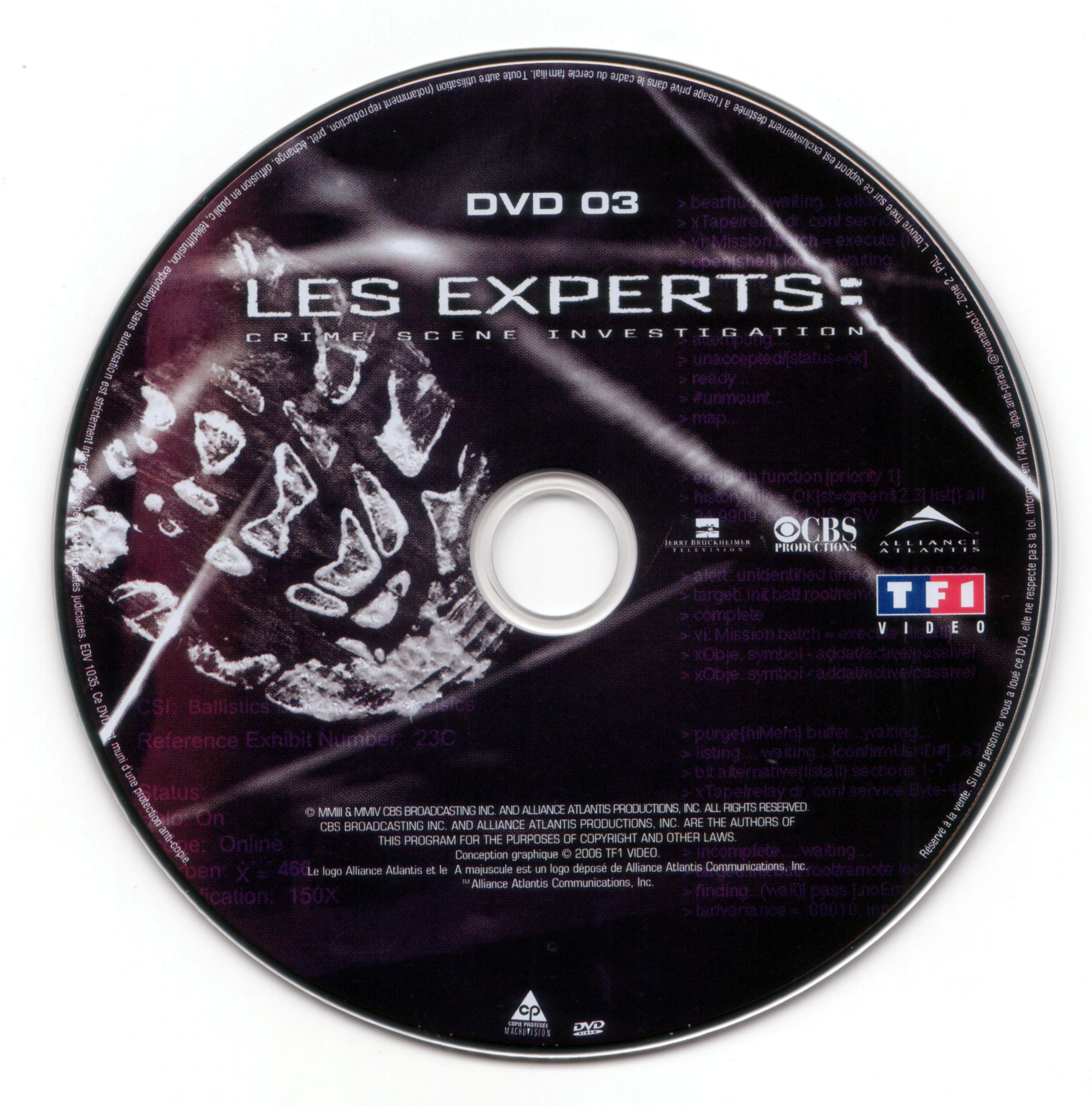 Les experts Saison 4 vol 1 DISC 3