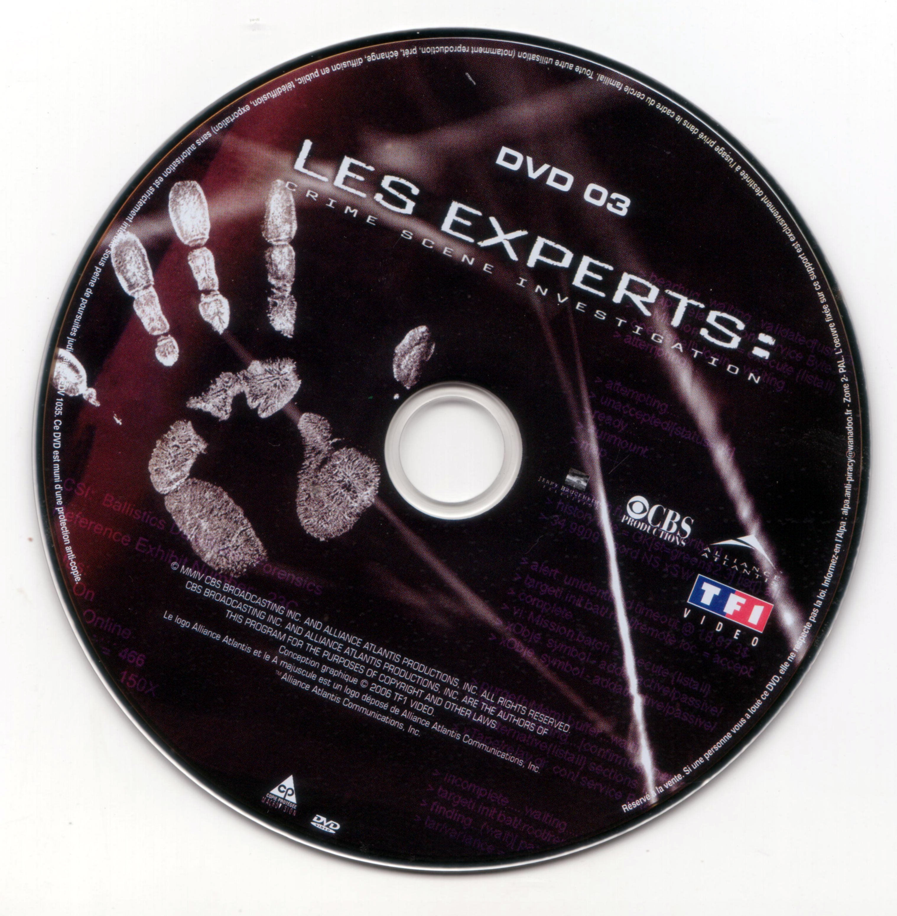 Les experts Saison 4 vol 2 DISC 3