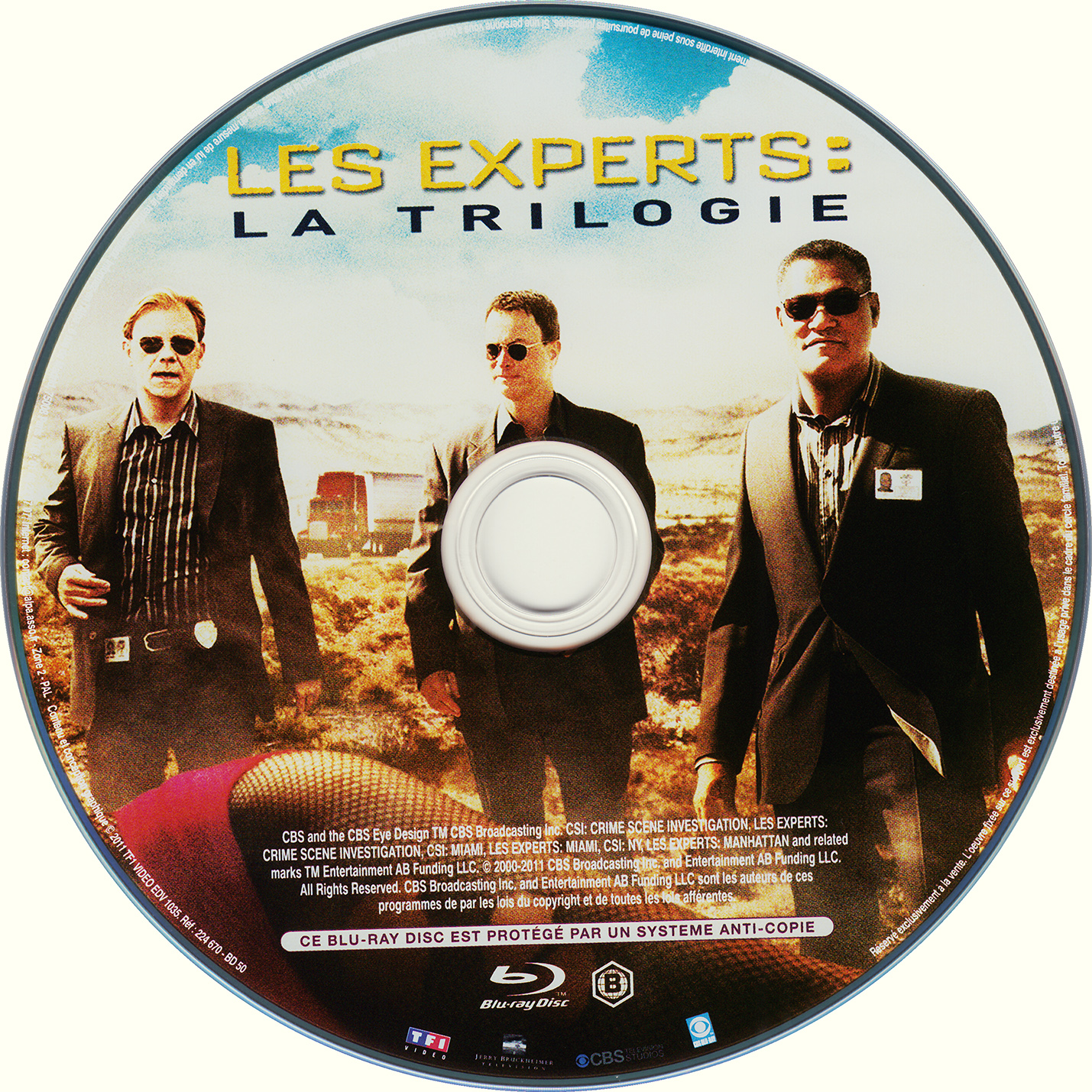 Les experts - la trilogie (BLU-RAY)