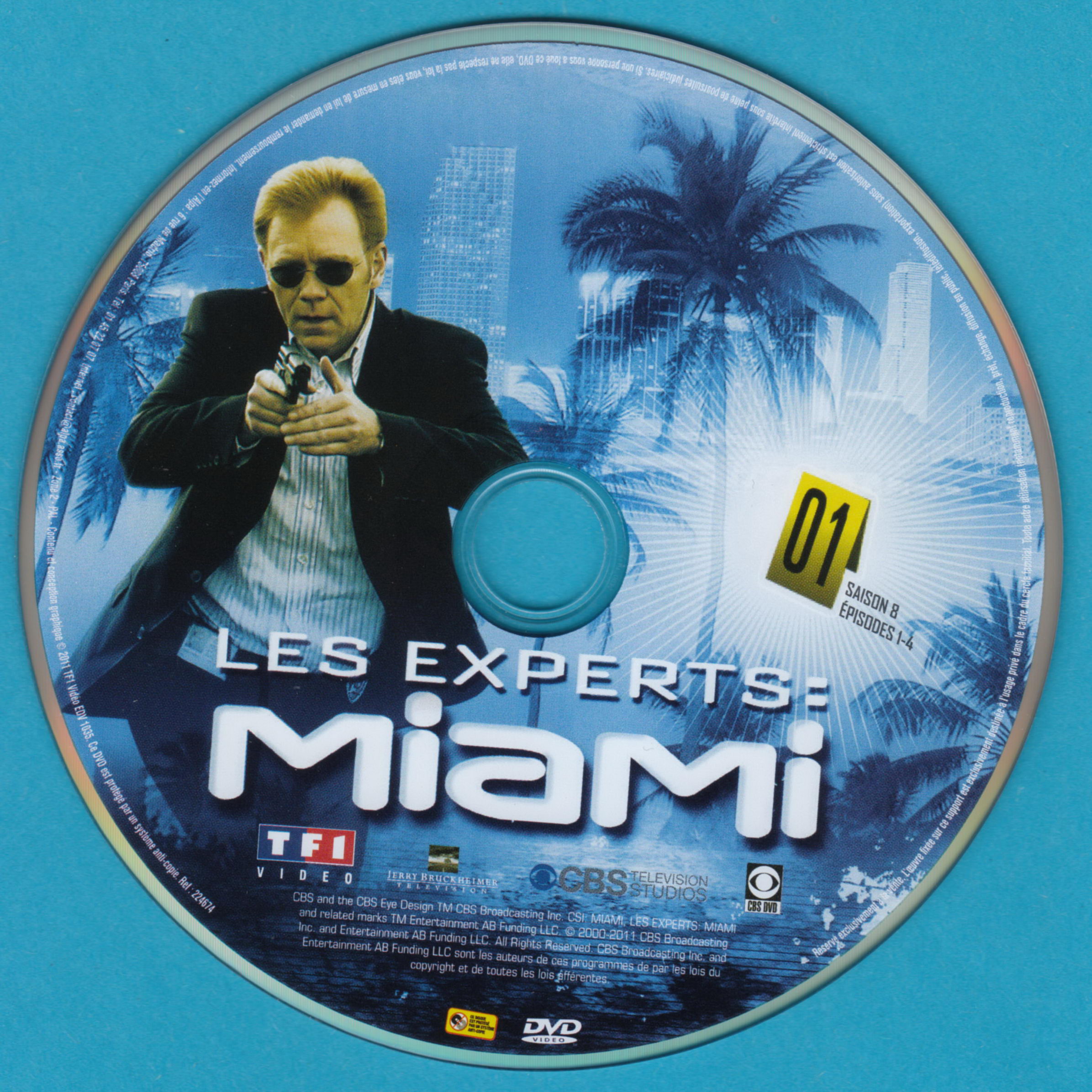 Les experts miami saison 8 DVD 1
