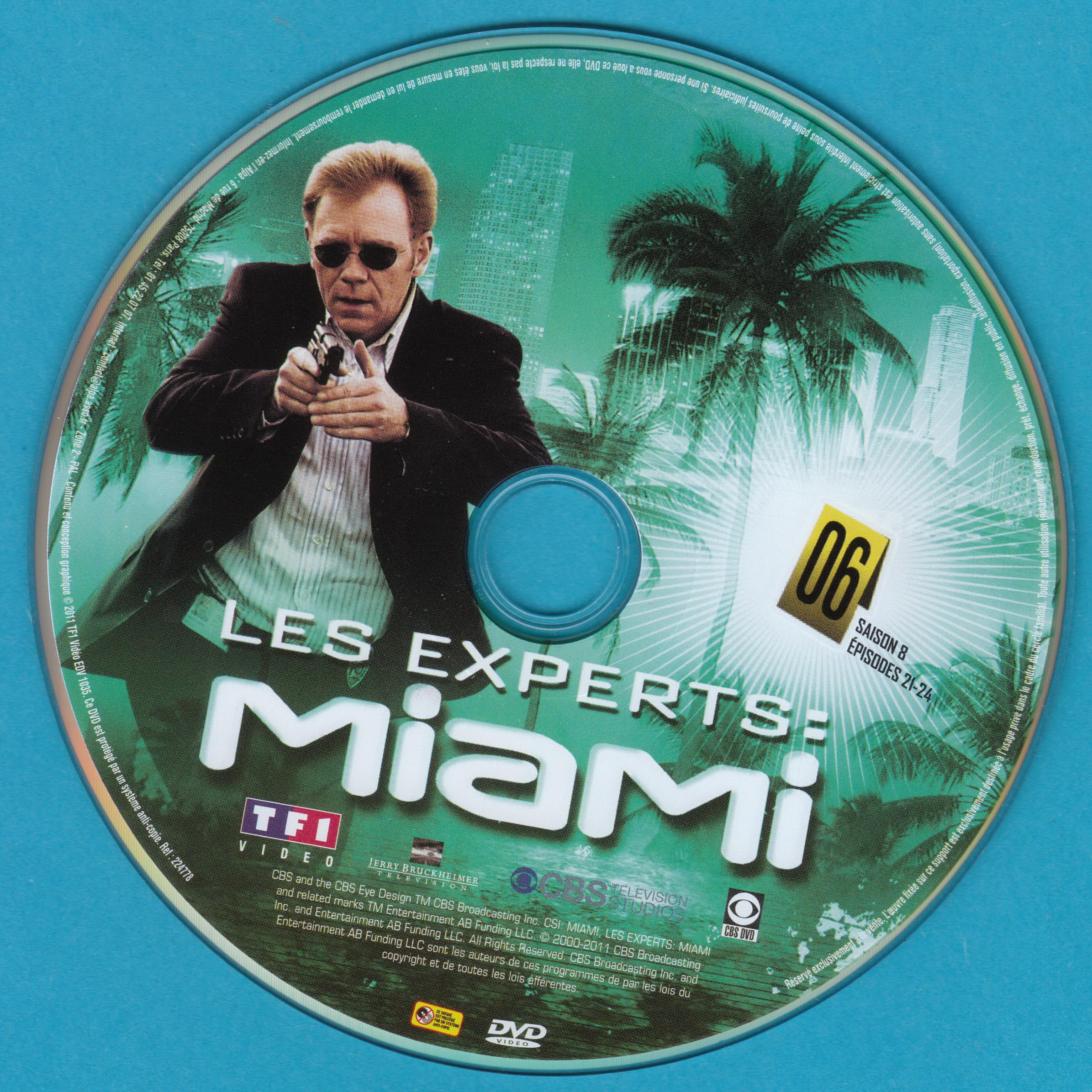 Les experts miami saison 8 DVD 6