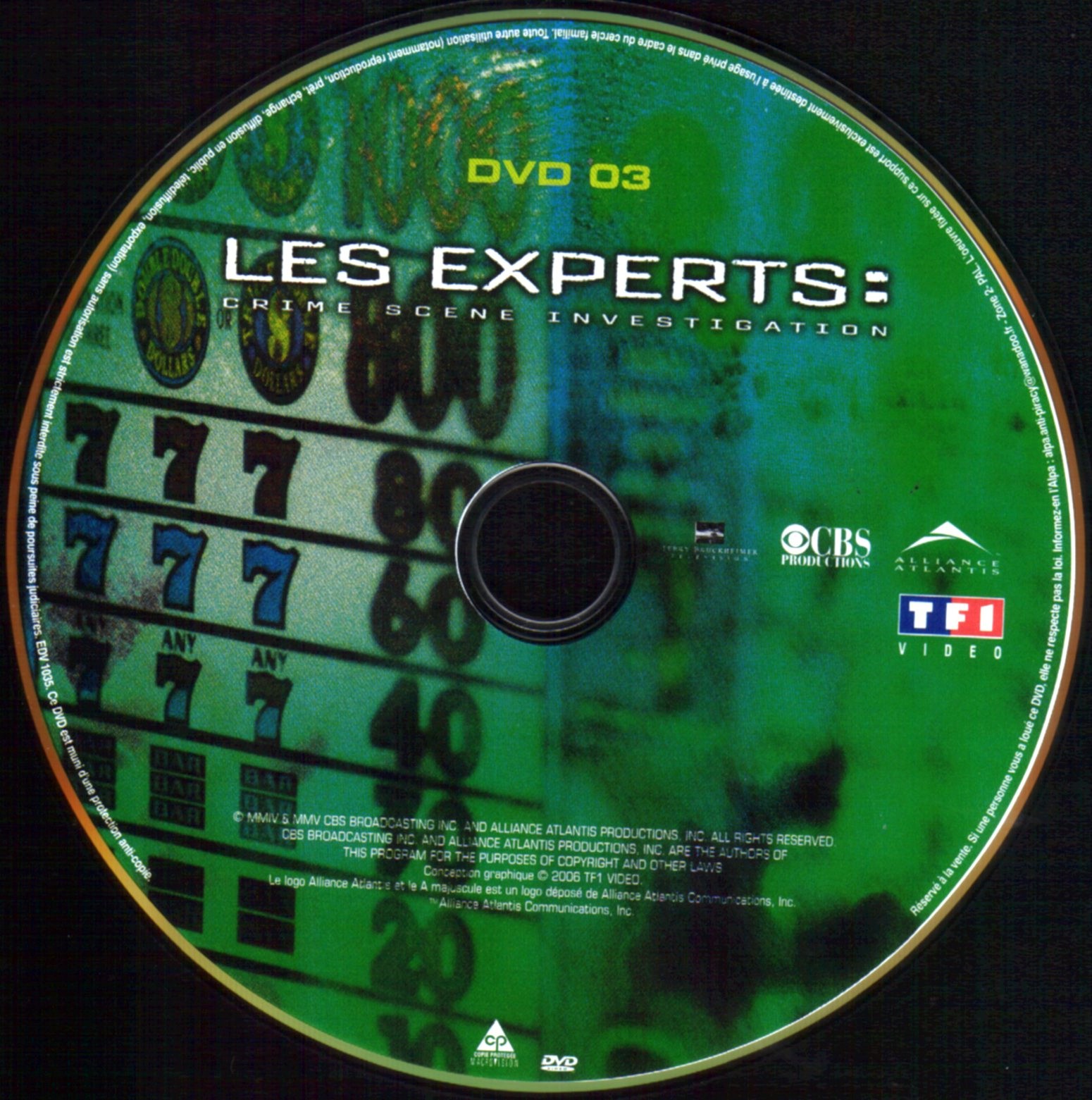 Les experts saison 5 dvd 3