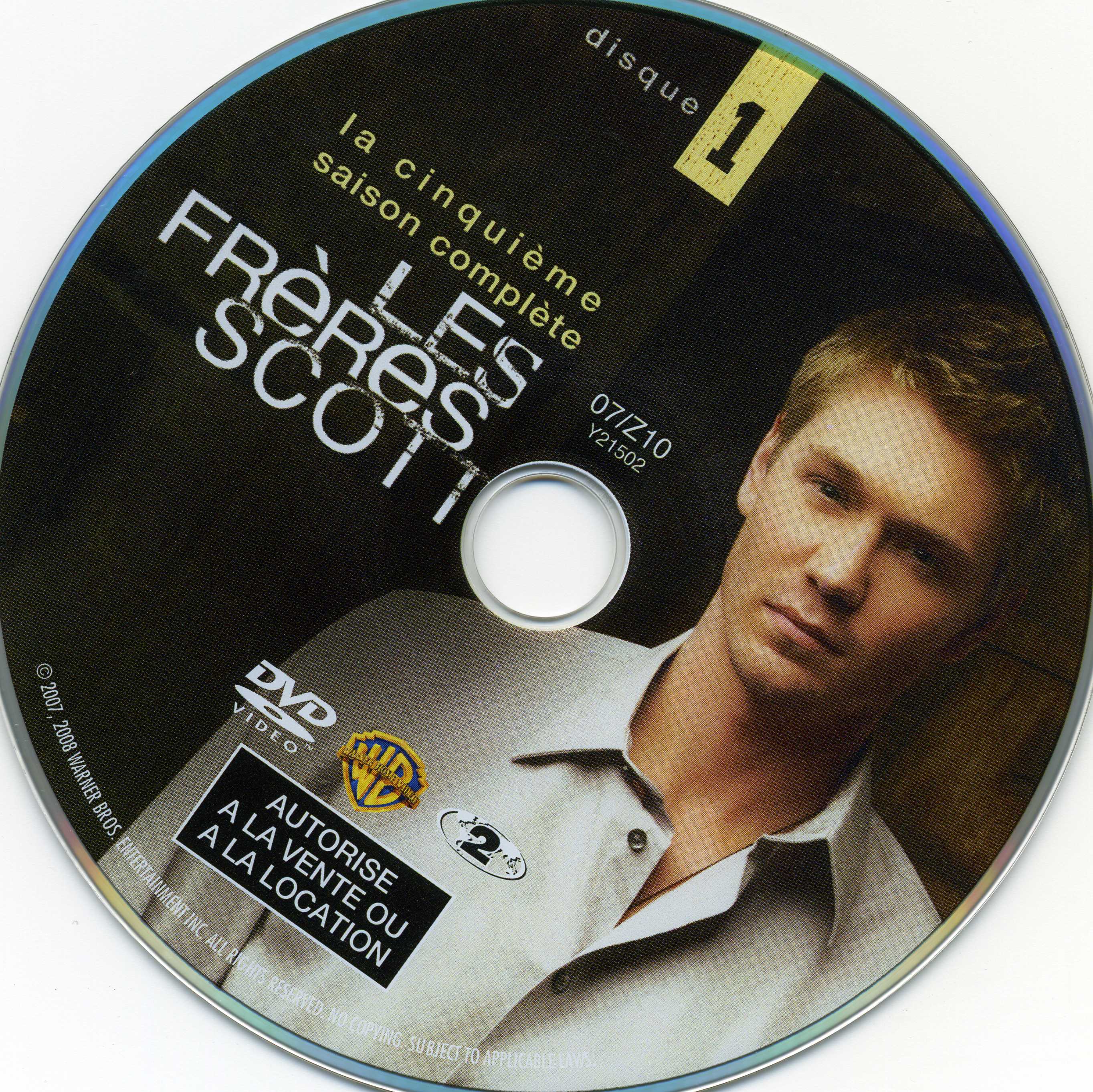 Les frres Scott Saison 5 dvd 1