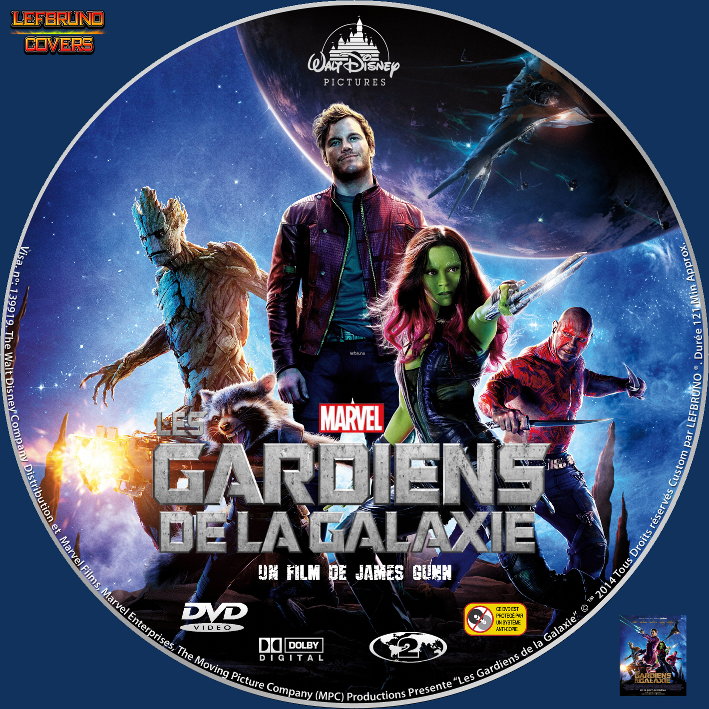 Les gardiens de la galaxie custom