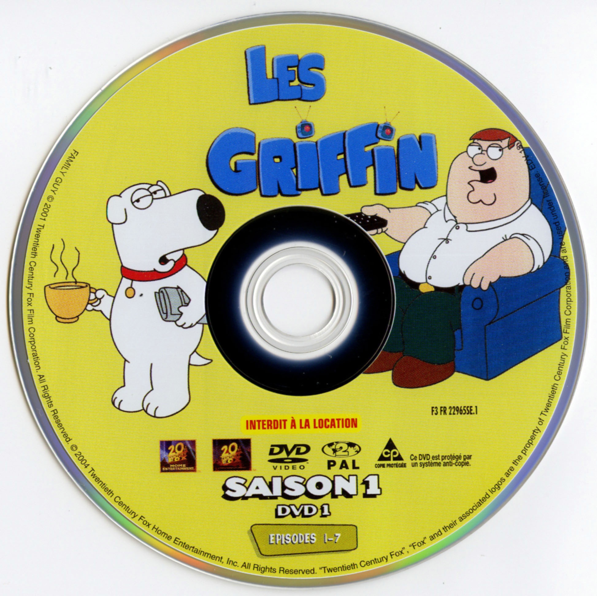 Les griffin saison 1 DISC 1