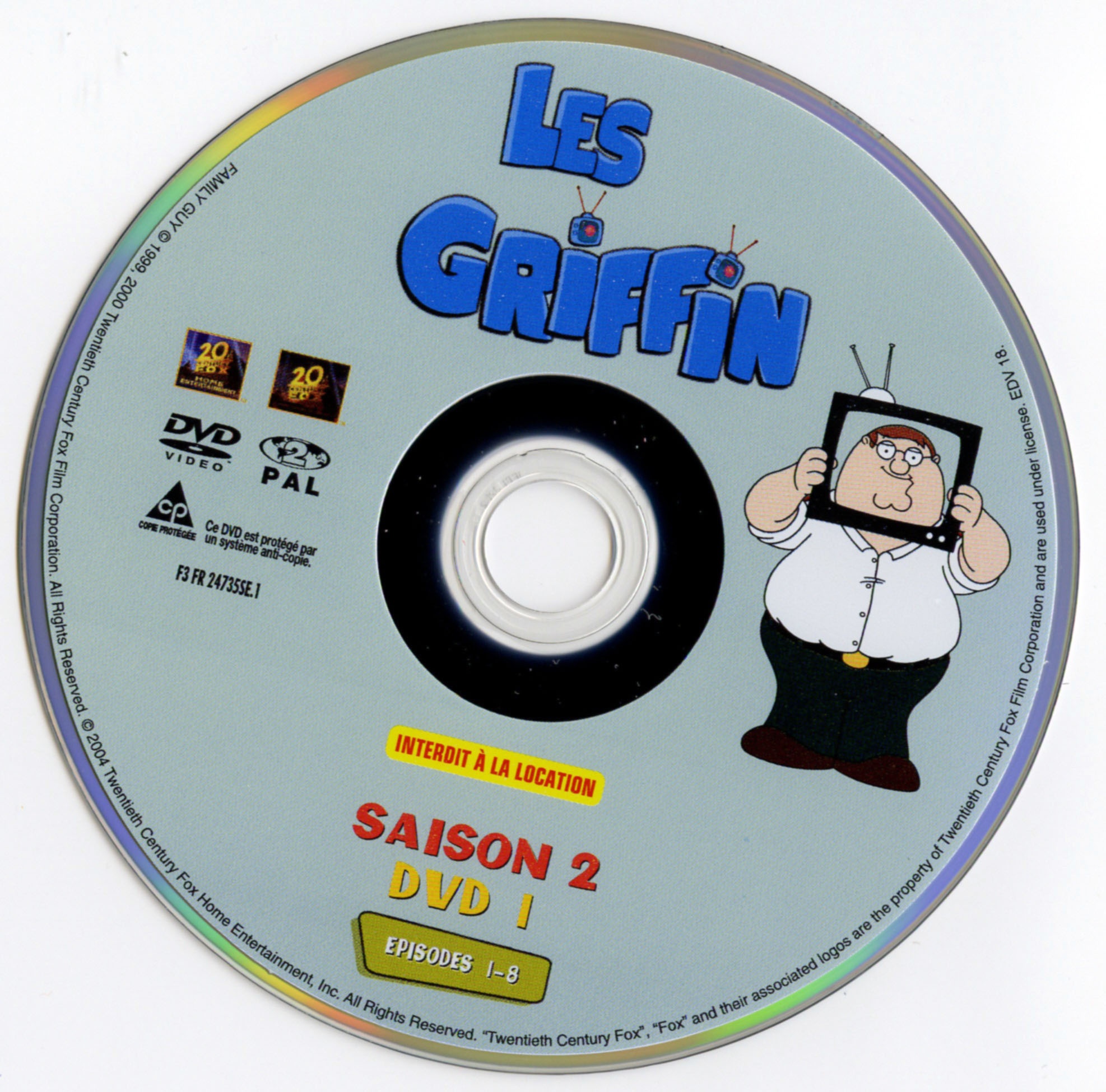 Les griffin saison 2 DISC 1