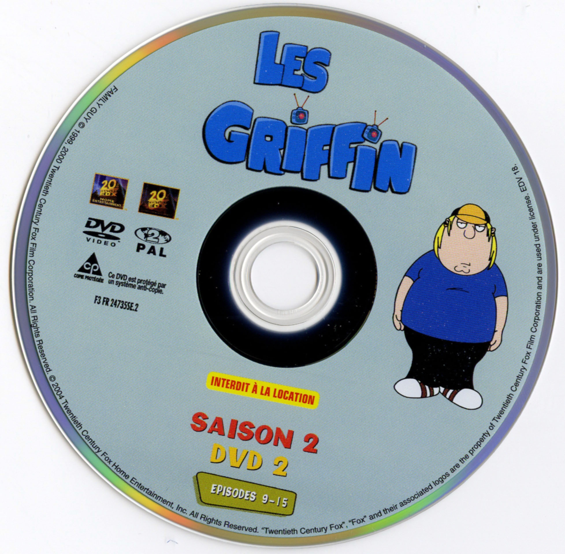 Les griffin saison 2 DISC 2