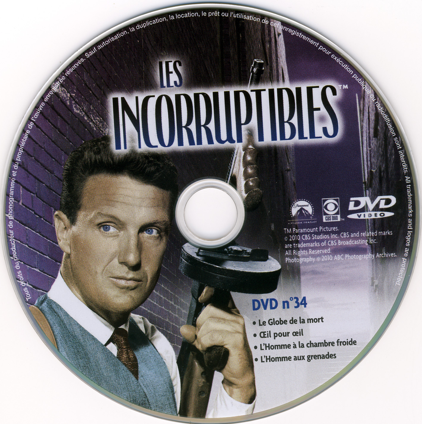 Les incorruptibles intgrale DVD 34 stick