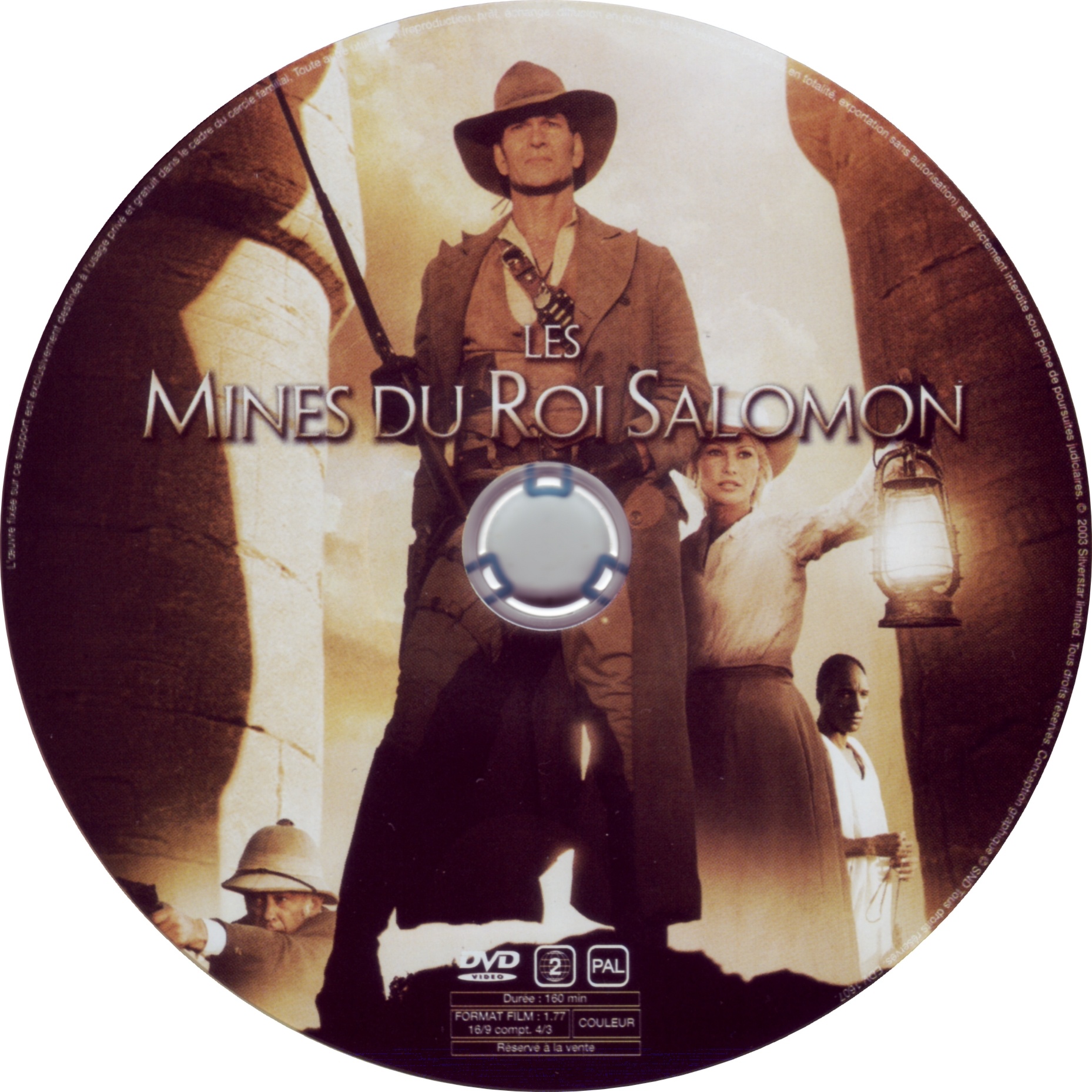 Les mines du roi salomon (Patrick Swayze)