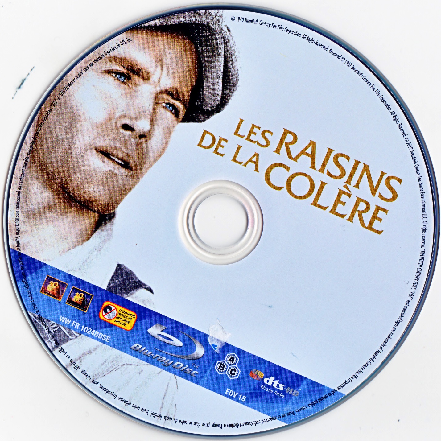 Les raisins de la colre (BLU-RAY)