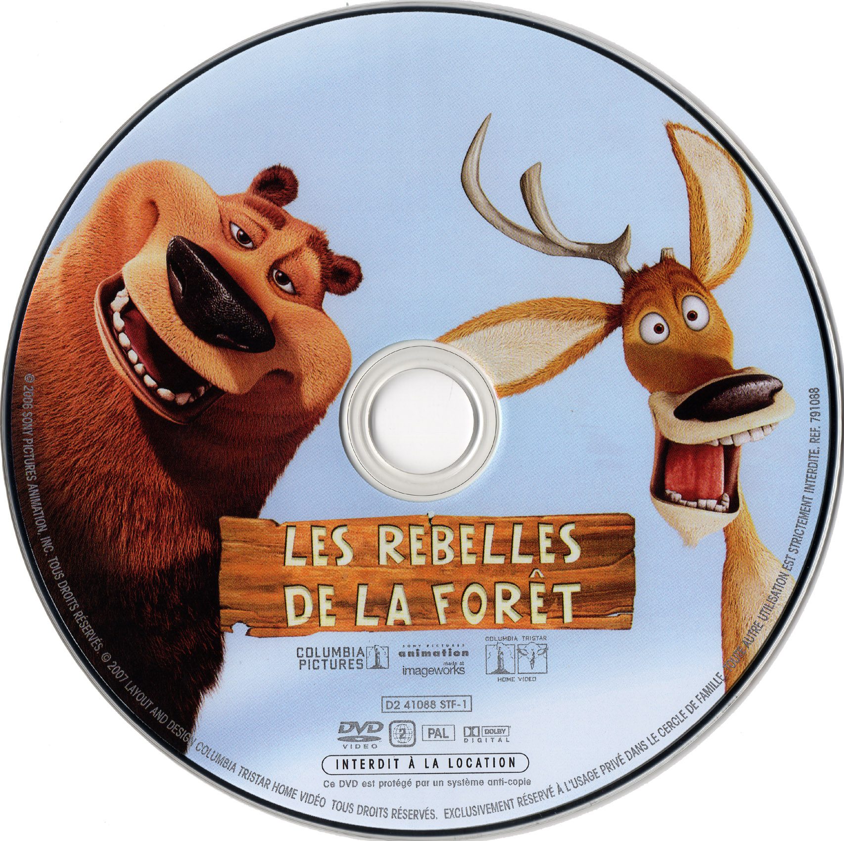 Les rebelles de la foret DISC 1