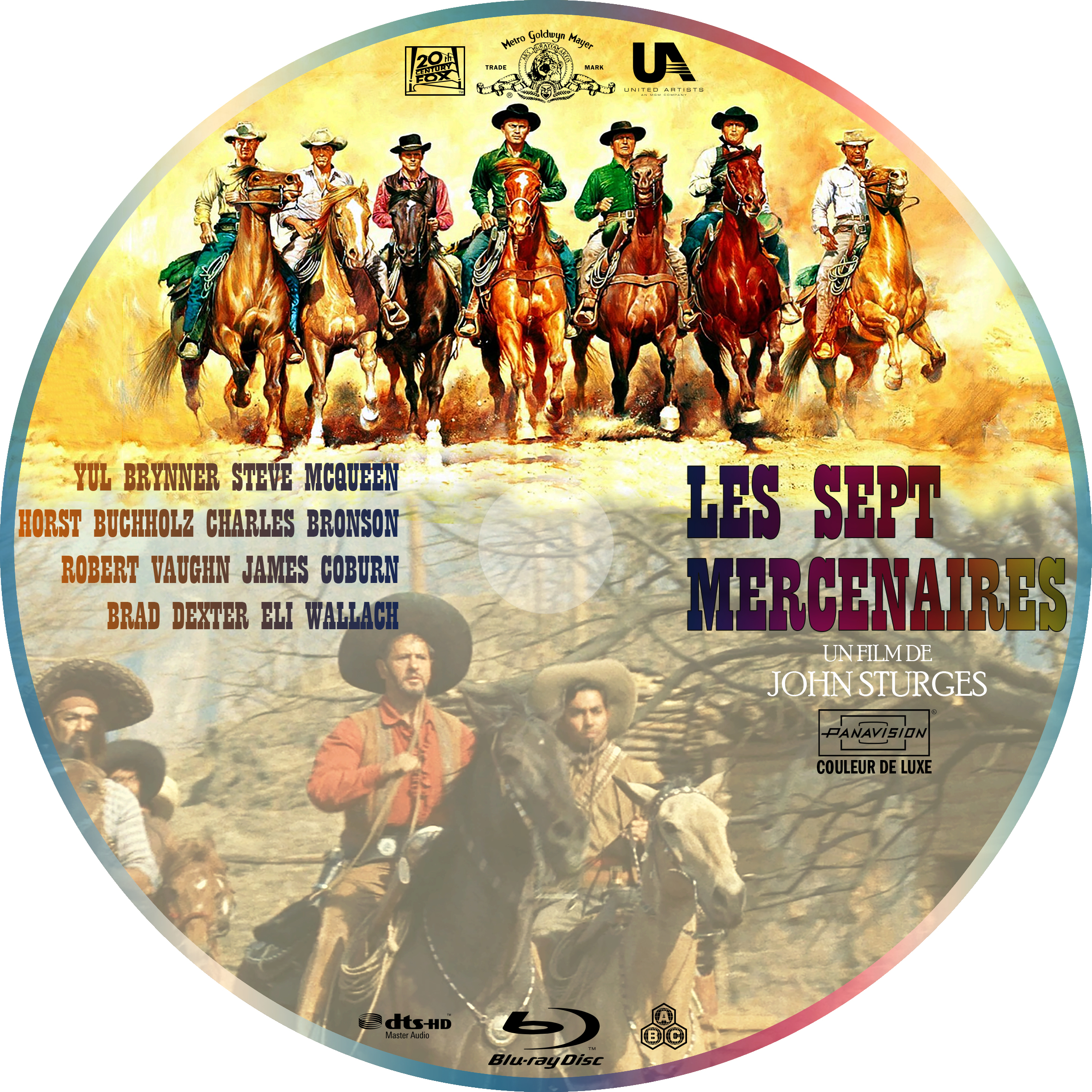 Les sept mercenaires custom (BLU-RAY)