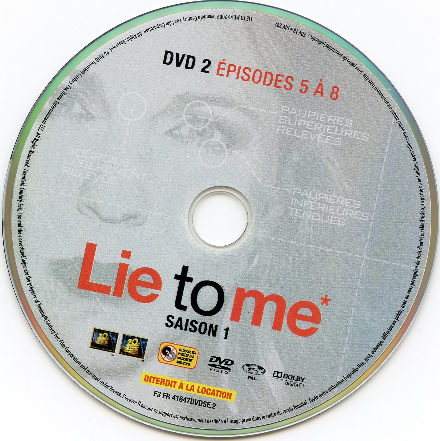 Lie to me Saison 1 DVD 2