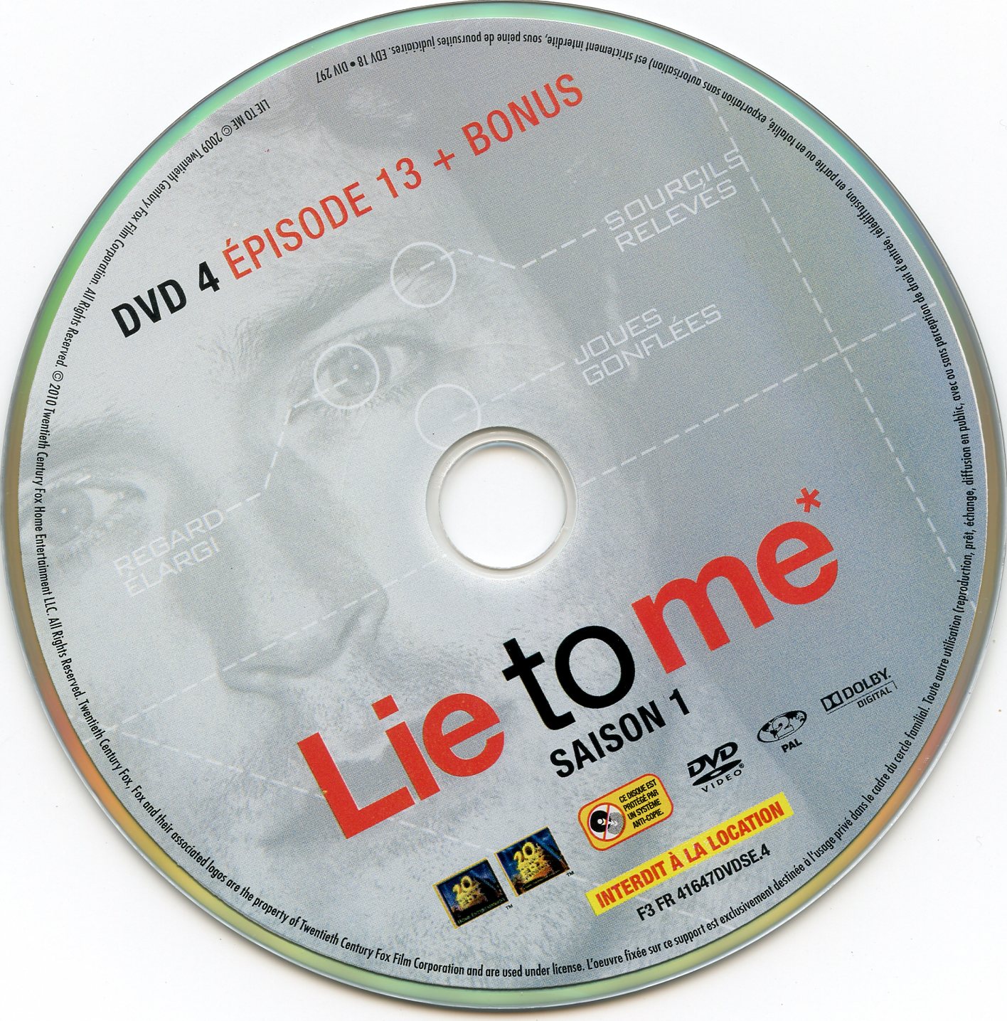 Lie to me Saison 1 DVD 4