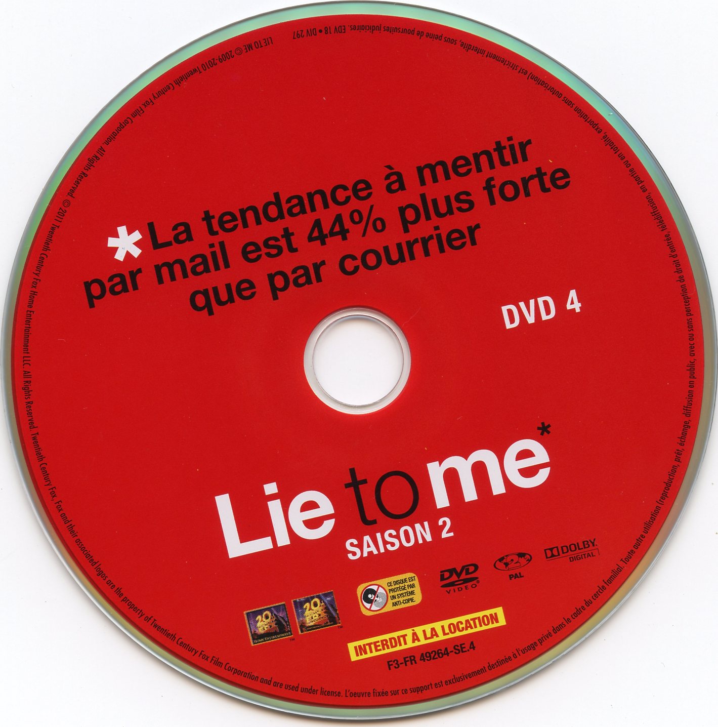 Lie to me Saison 2 DVD 4
