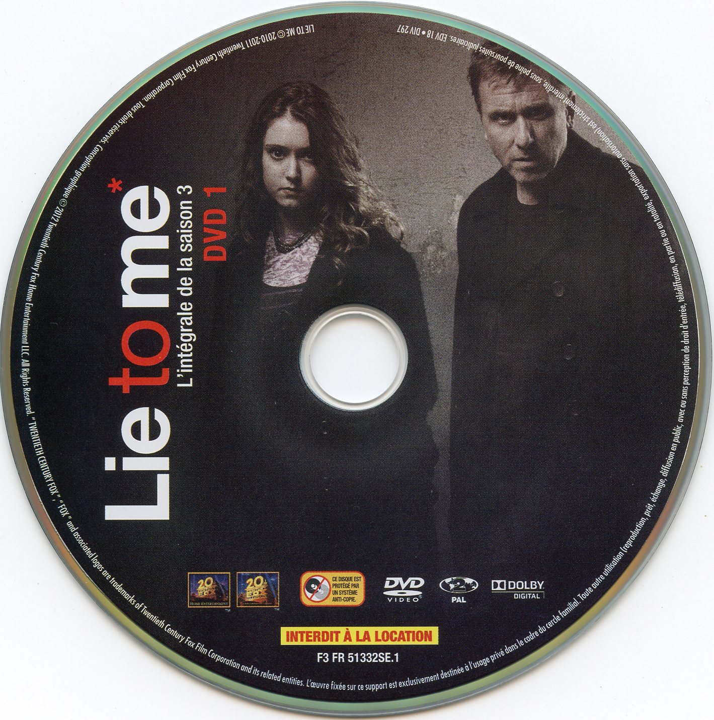 Lie to me Saison 3 DVD 1